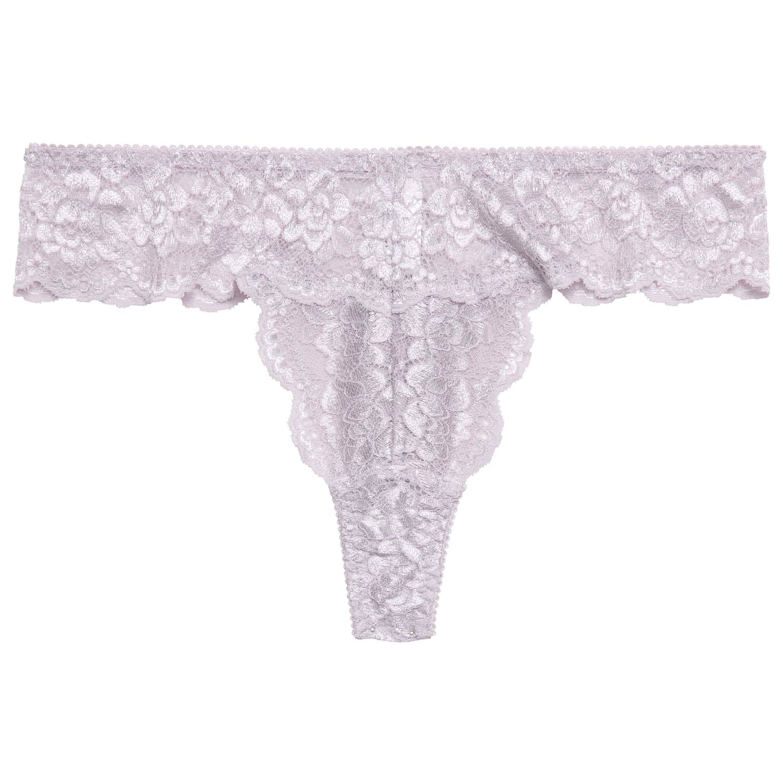 カシュクールスカラップレースバック透けTバックショーツ単品