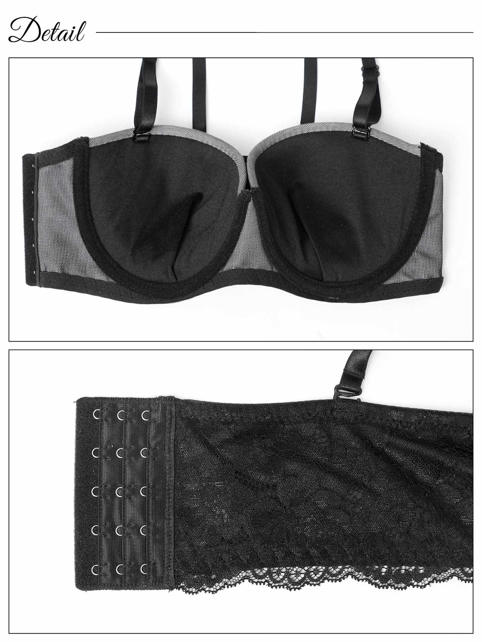 4/2新作!カジュアルデニムモチーフブラジャー単品