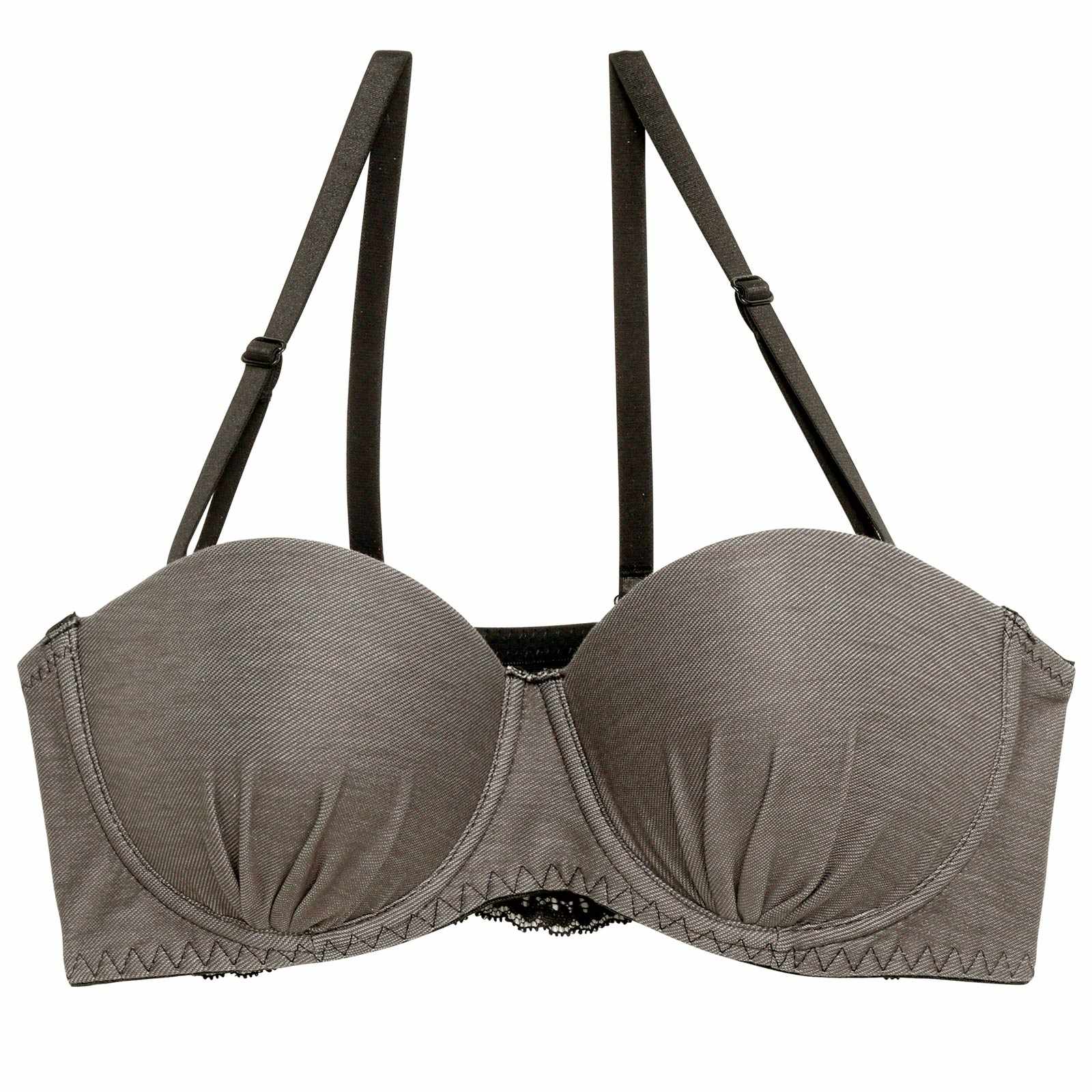 カジュアルデニムモチーフブラジャー単品