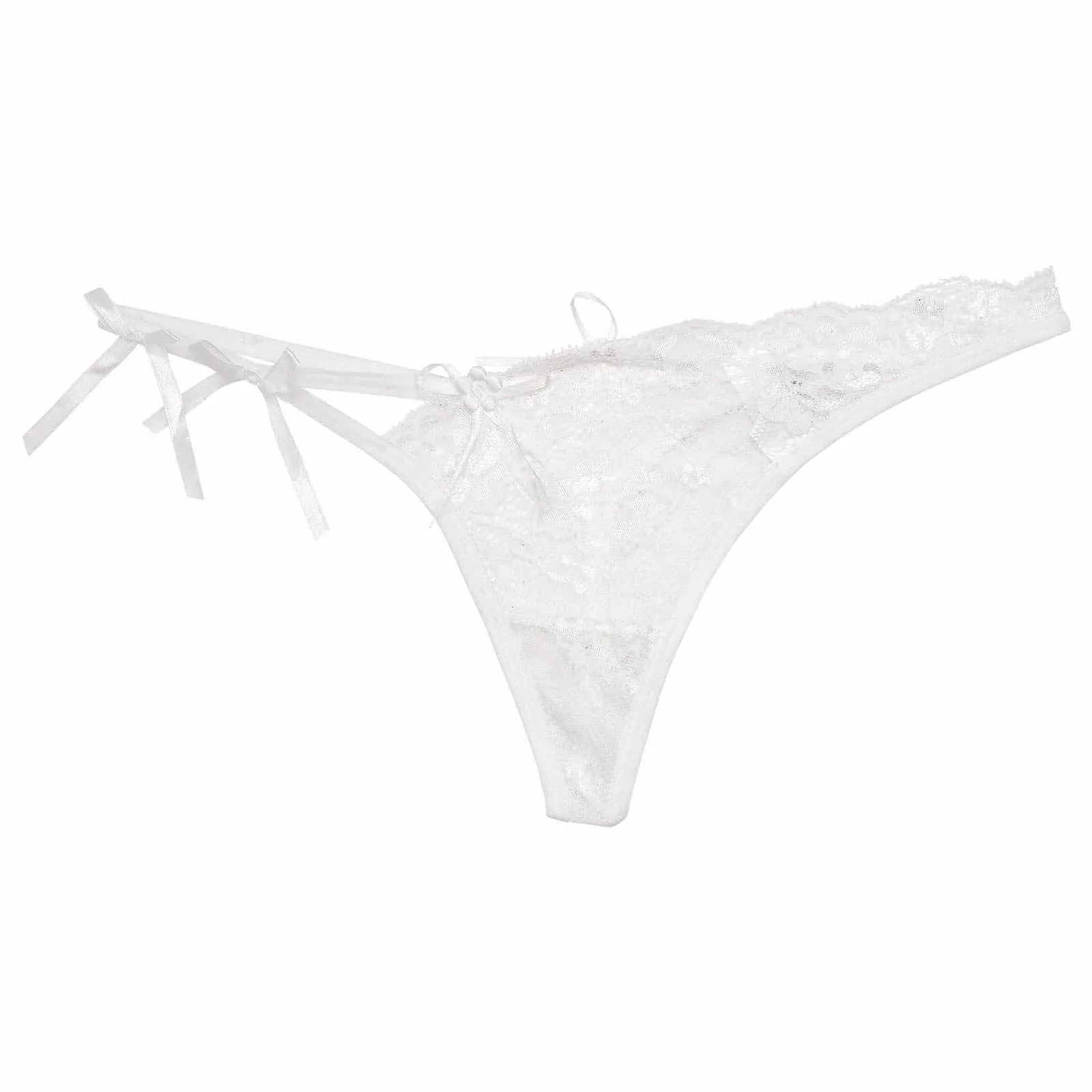 アシメリボンレーシィTバックショーツ単品 - 【公式】247Lingerie