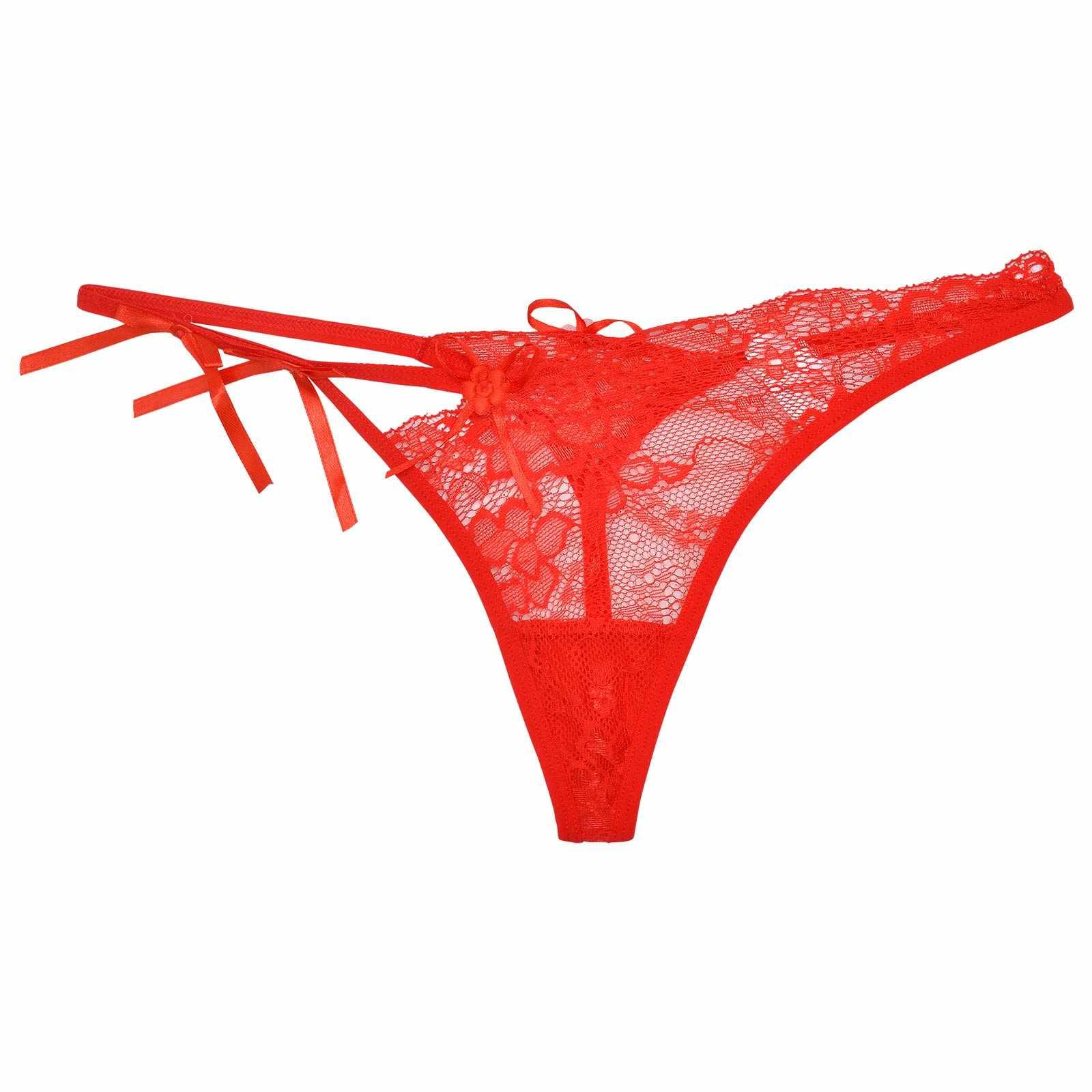 アシメリボンレーシィTバックショーツ単品 - 【公式】247Lingerie