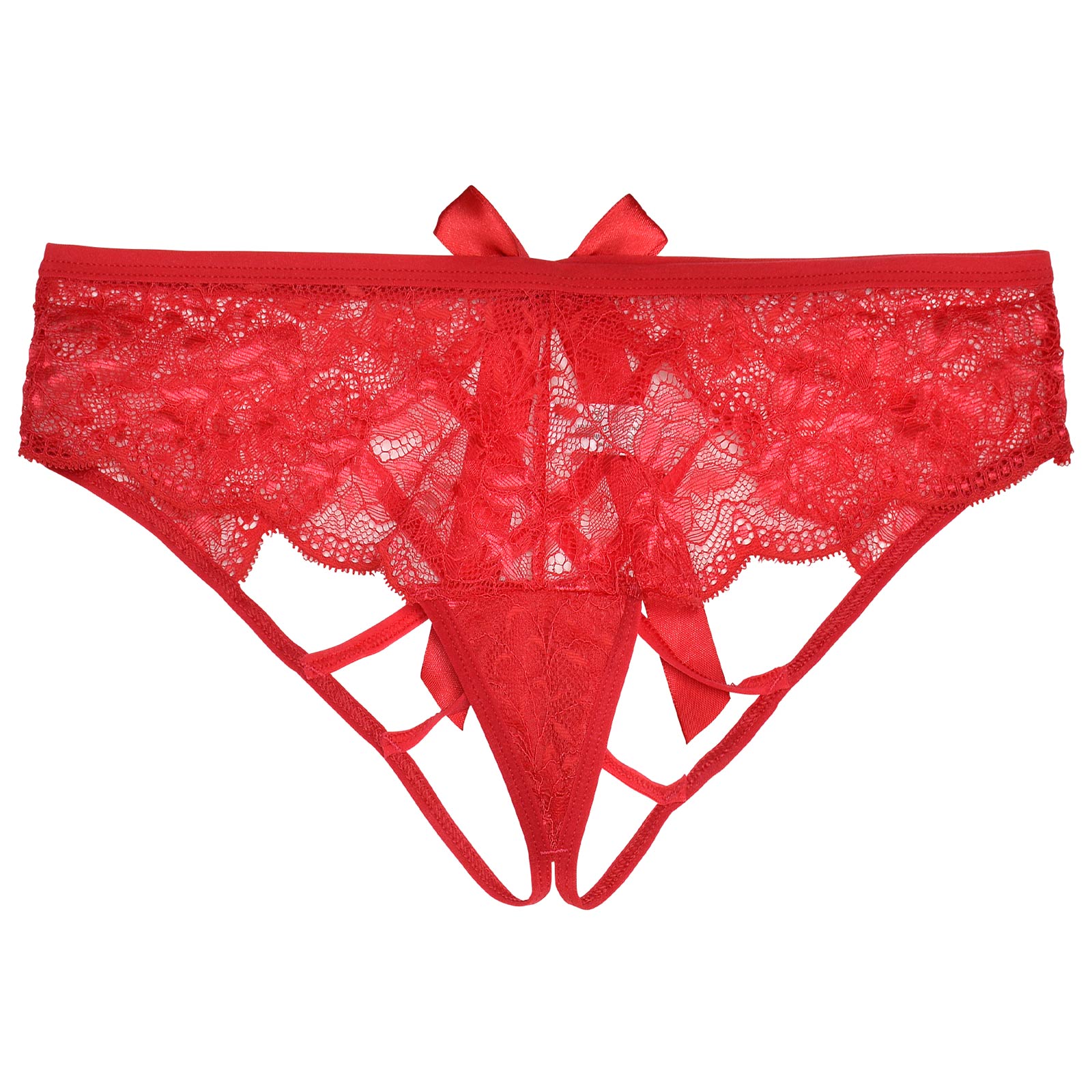 12/16再販!コードリボンレーシィフルバックショーツ単品