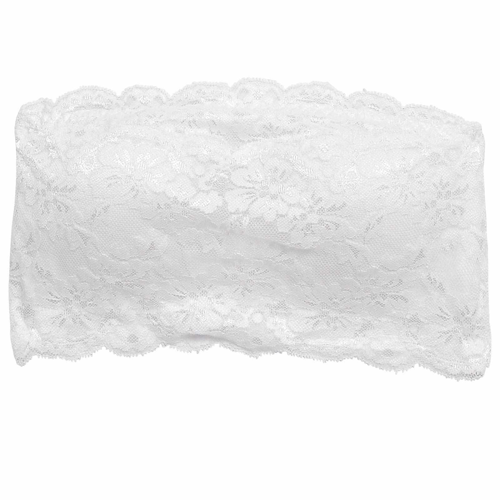 2/11再販!【ノンワイヤー】フラワー総レースチューブブラジャー単品 - 【公式】247Lingerie