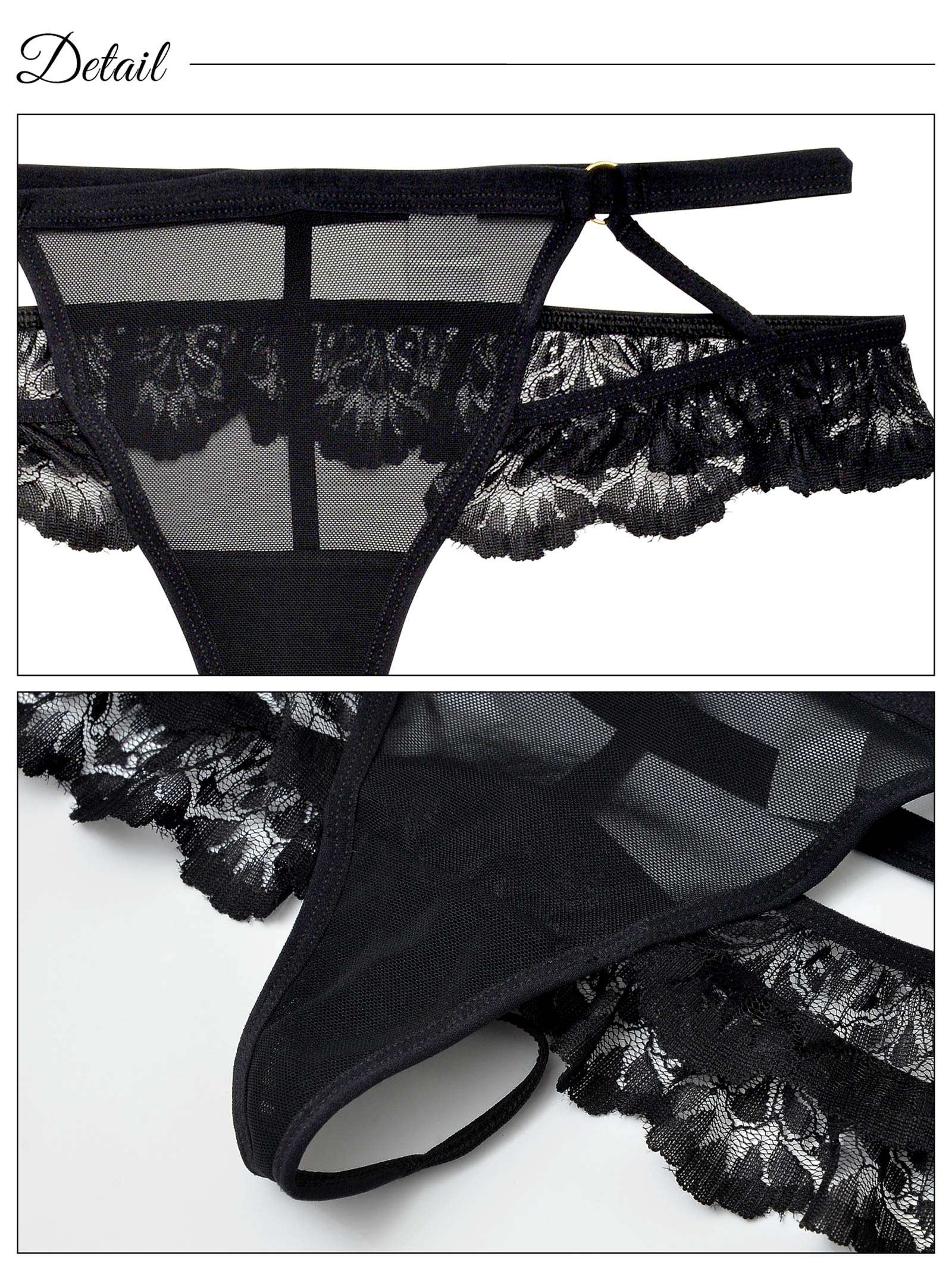 ストリングレースラインTバックショーツ単品
