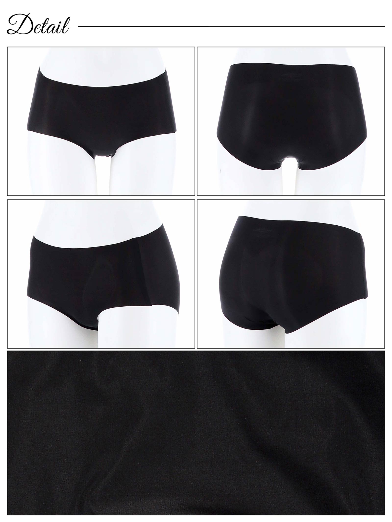 8/26新作!ワンカラーシンプルストレッチシームレスフルバックショーツ単品