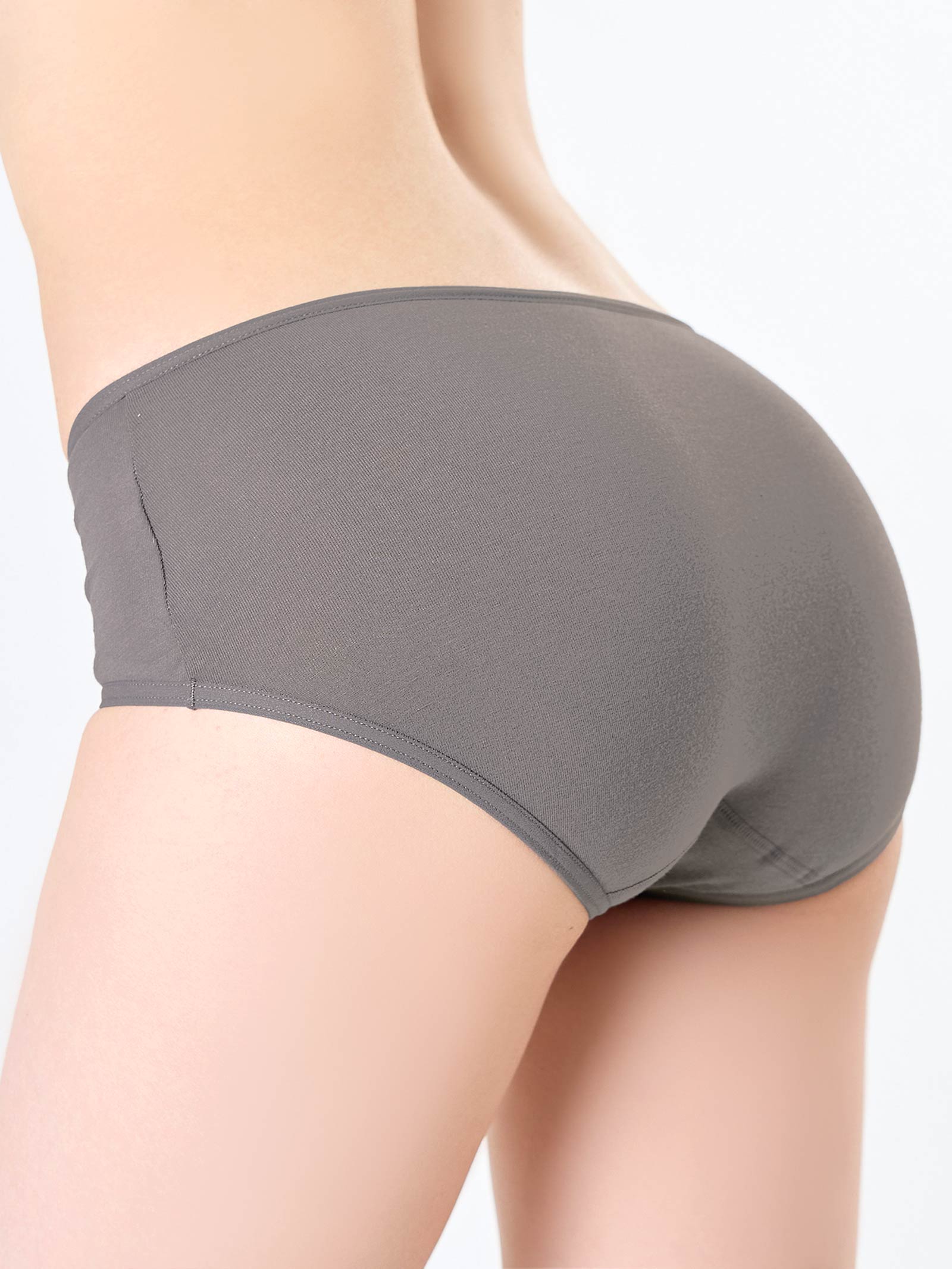 10/20新作!ストレッチ綿混フルバックショーツ単品