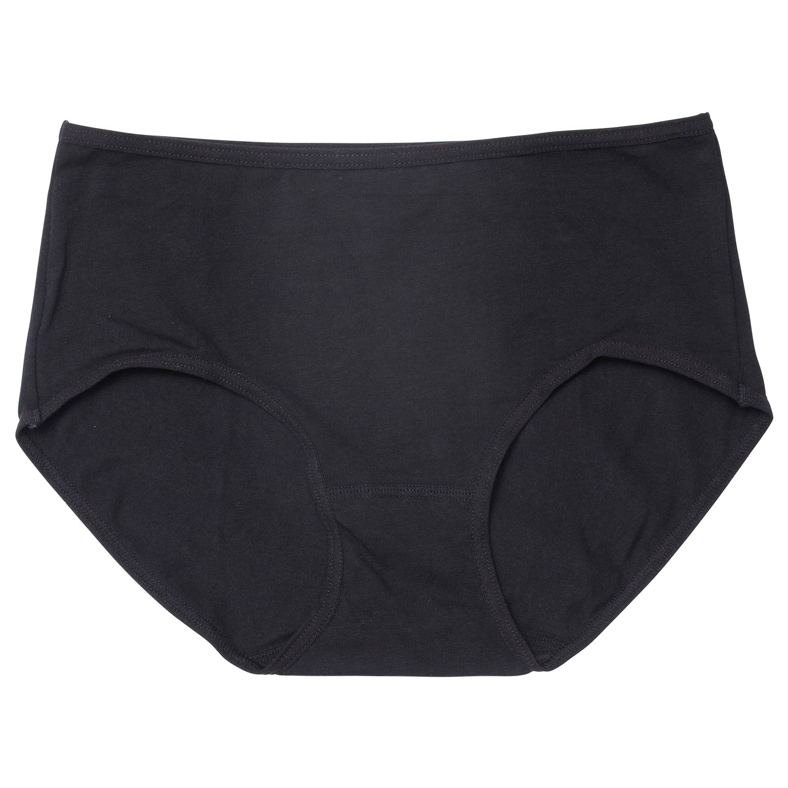 ストレッチ綿混フルバックショーツ単品