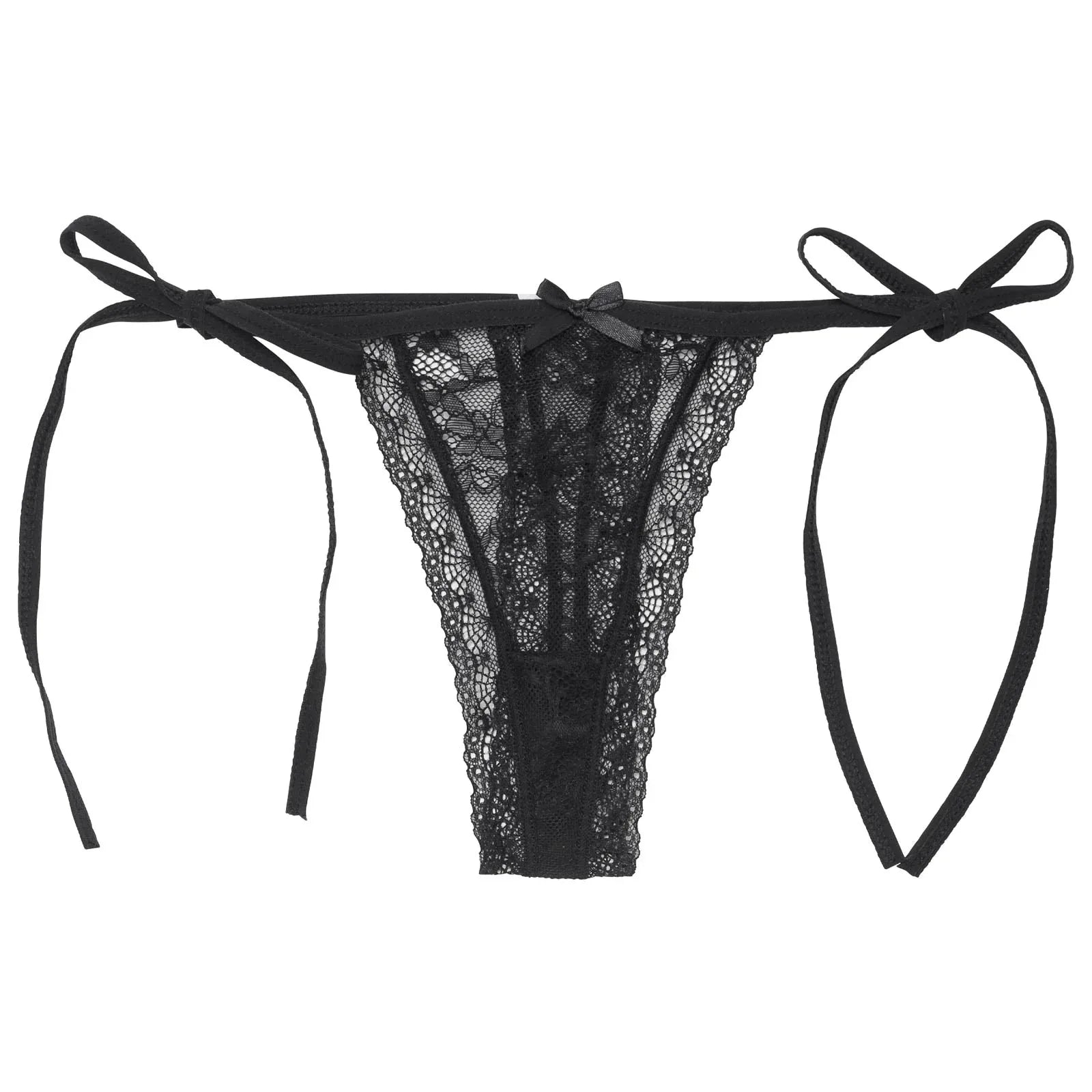 1/16新作!ヌーディーレースサイド紐バック透けTバックショーツ単品 - 【公式】247Lingerie
