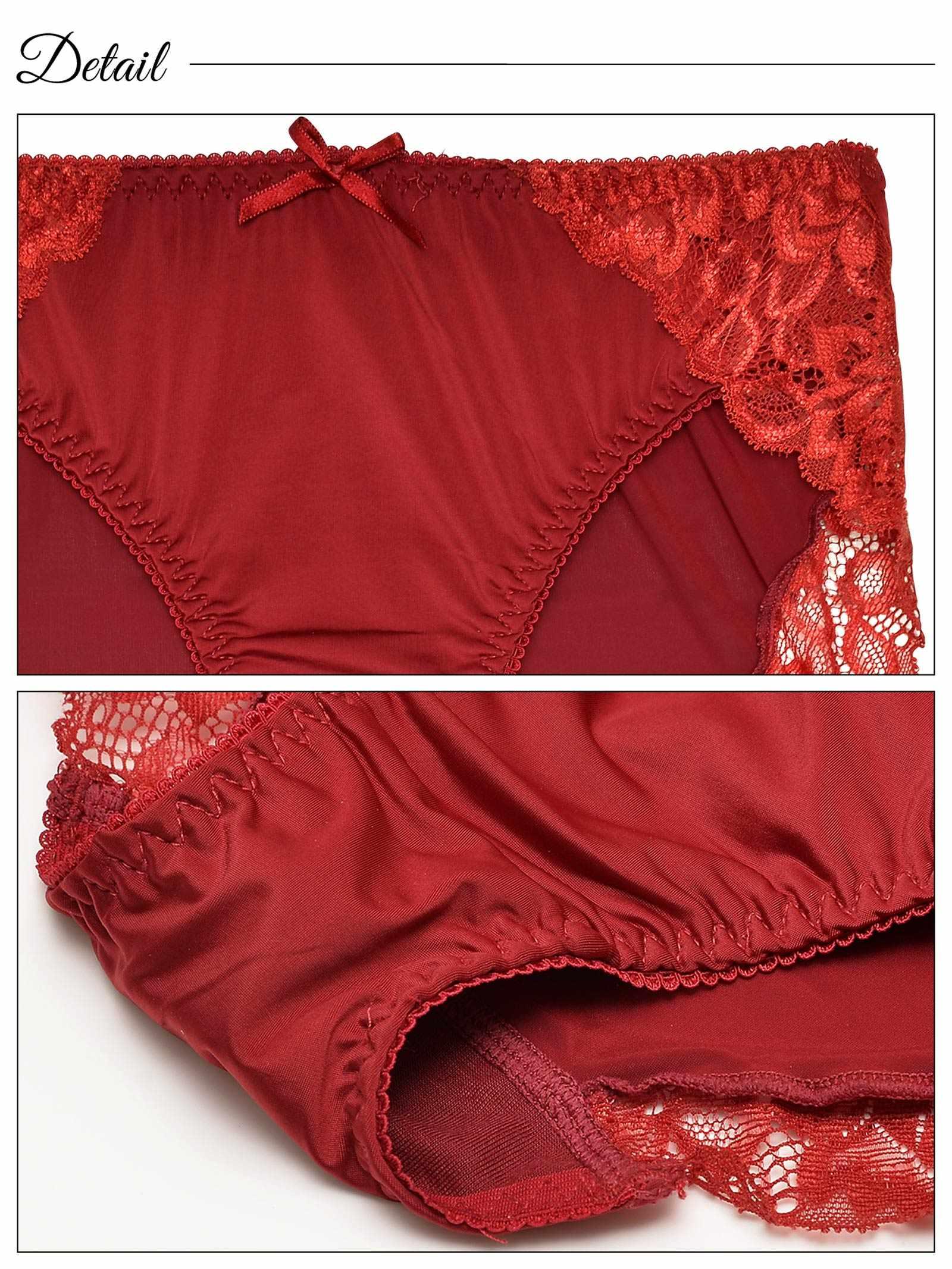 ワンカラーレーシィローズフルバックショーツ単品 - 【公式】247Lingerie