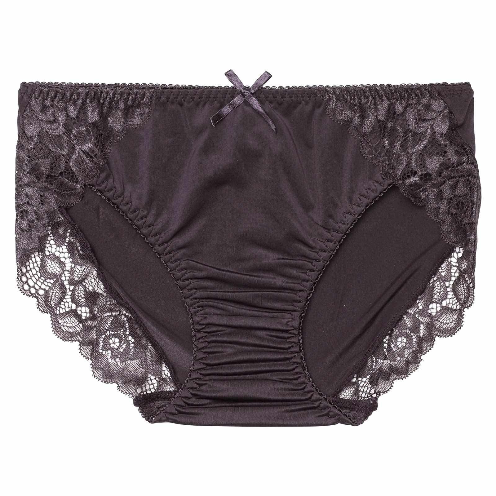 12/20再販!ワンカラーレーシィローズフルバックショーツ単品