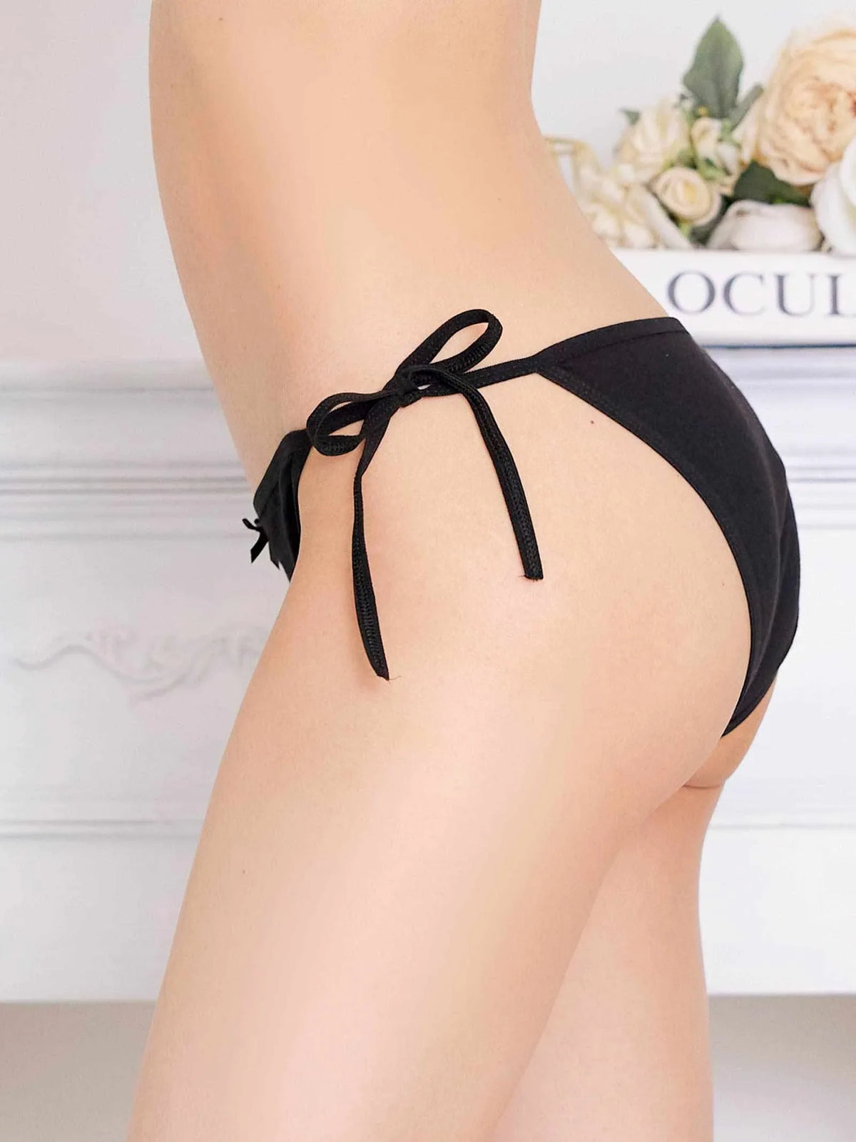 2/5再販!シンプルリボンサイド紐フルバックショーツ単品 - 【公式】247Lingerie