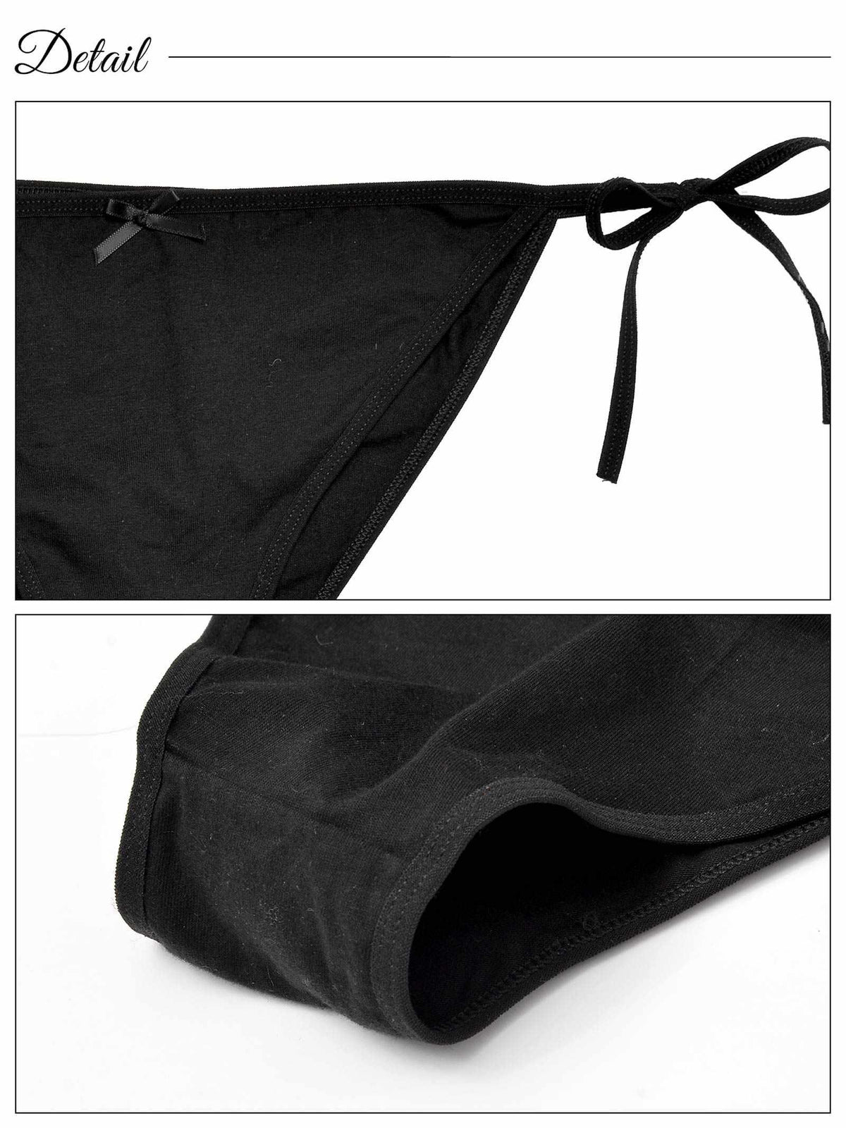 2/5再販!シンプルリボンサイド紐フルバックショーツ単品 - 【公式】247Lingerie