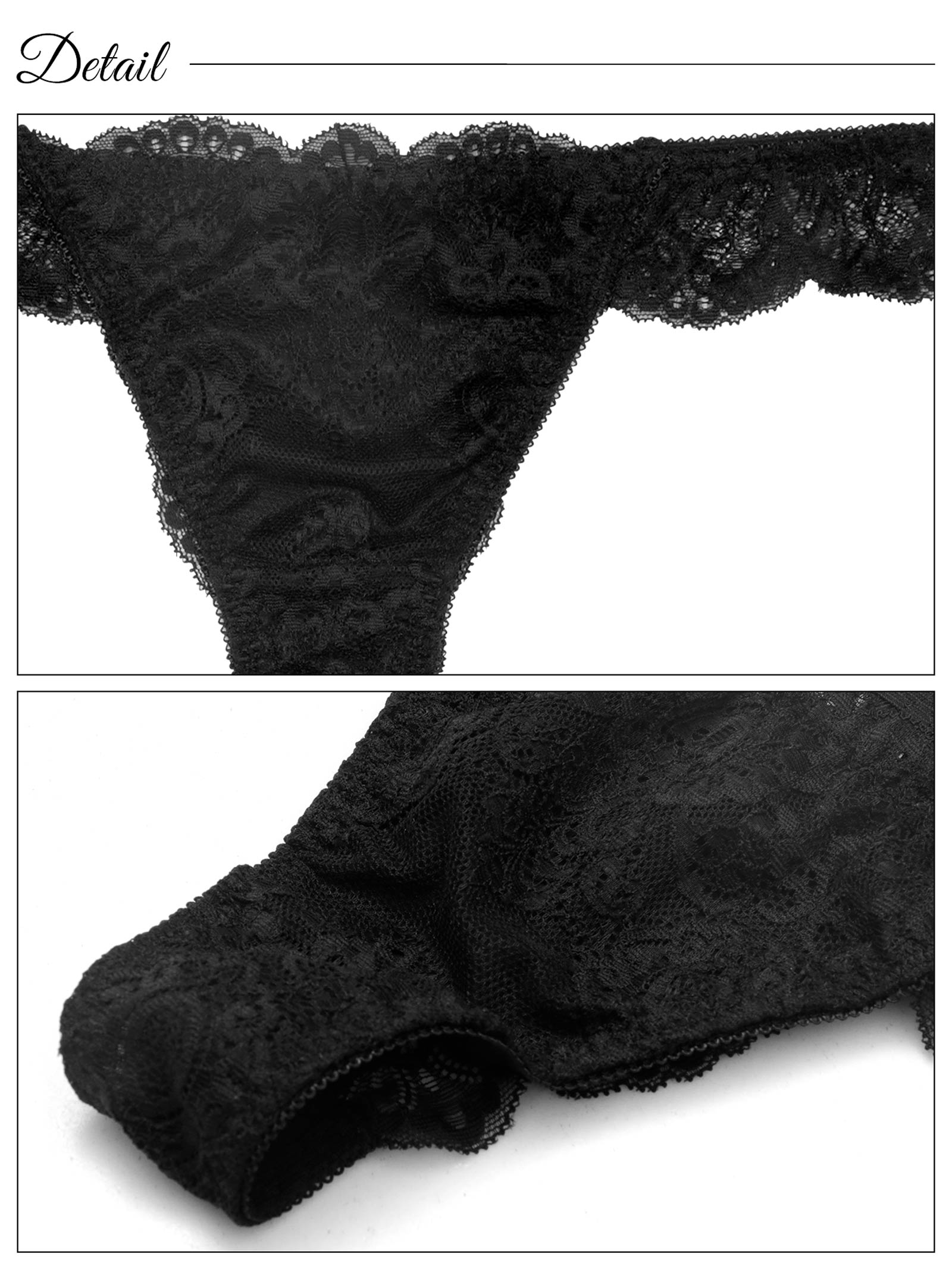 7/7新作!ダマスクカットレーシィバック透けTバックショーツ単品