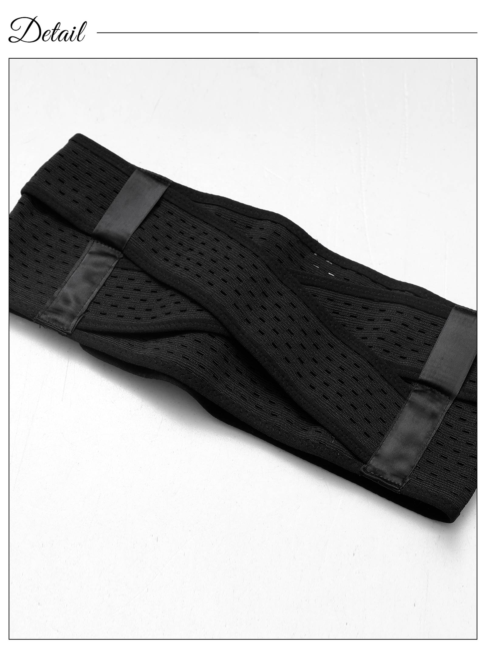 9/17新作!メッシュゴムバッククロス骨盤ベルト