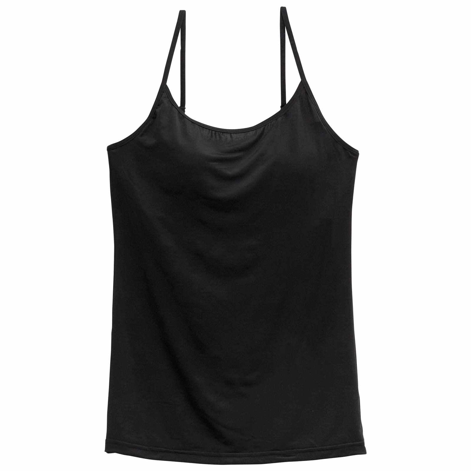 ワンカラーリラックスカップ付きキャミソール