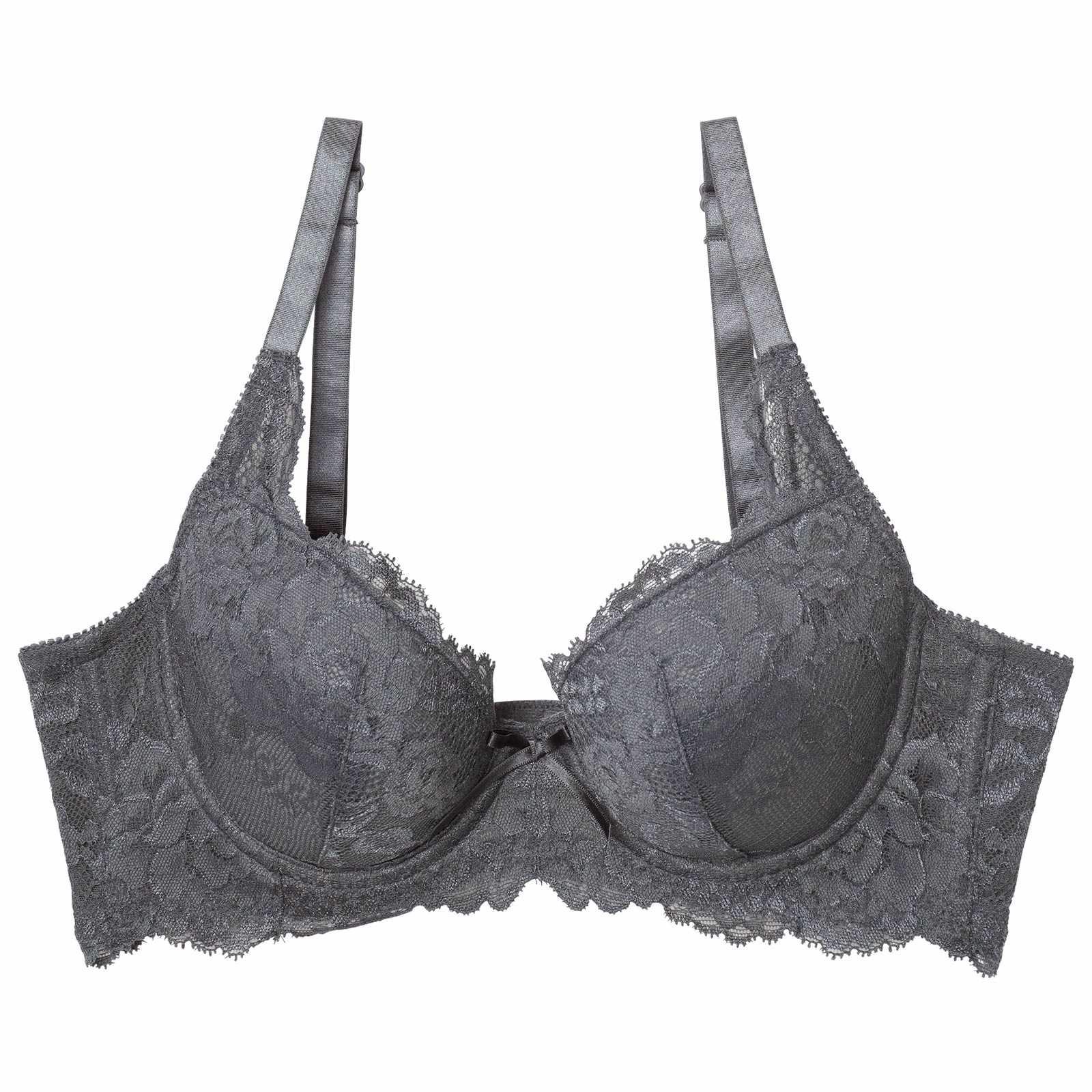 ベーシックフラワーレース育乳脇高ブラジャー単品