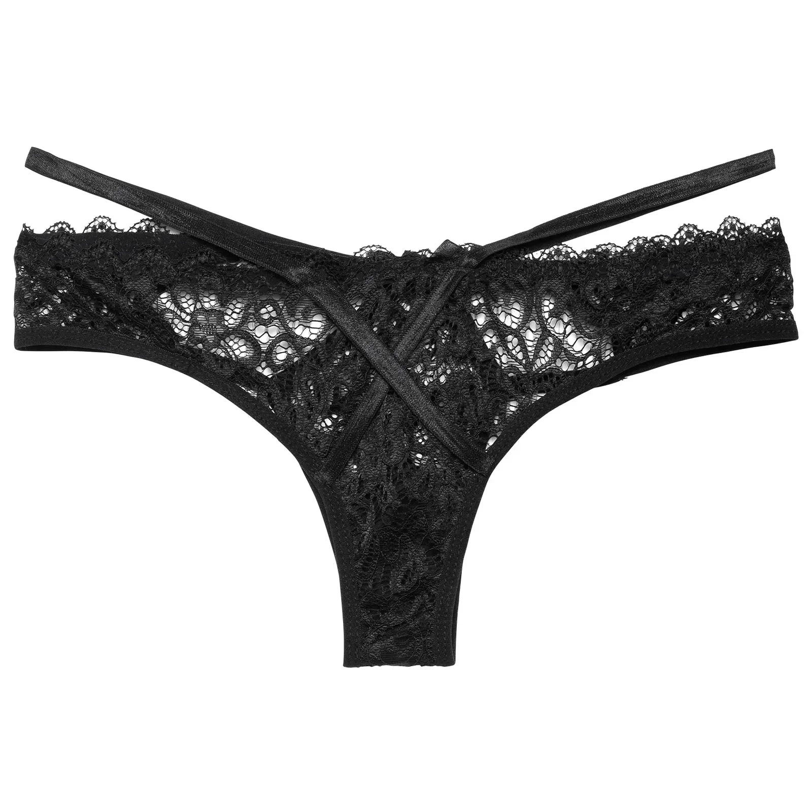 2/10再販!クロスカットレーシィリボンTバックショーツ単品 - 【公式】247Lingerie
