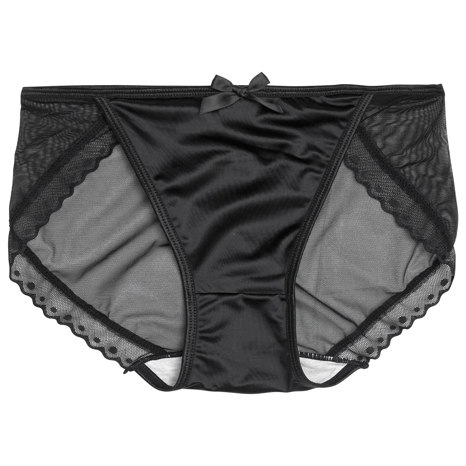 シアースカラップドットフルバックショーツ単品