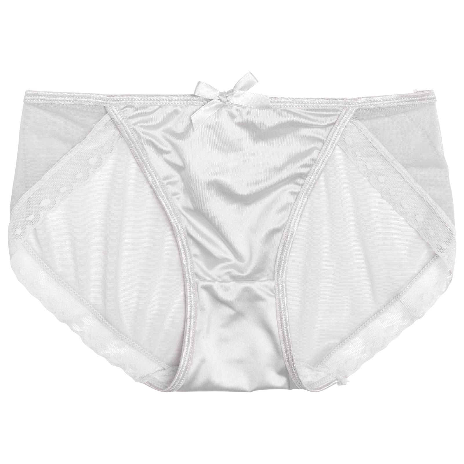 シアースカラップドットフルバックショーツ単品