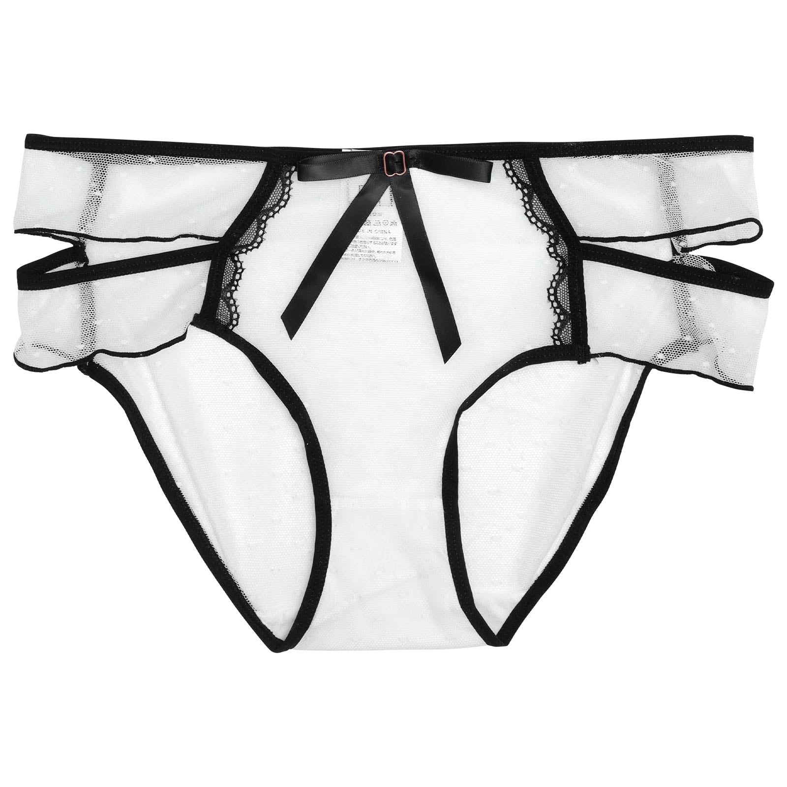 カットシアーハートドットフルバックショーツ単品