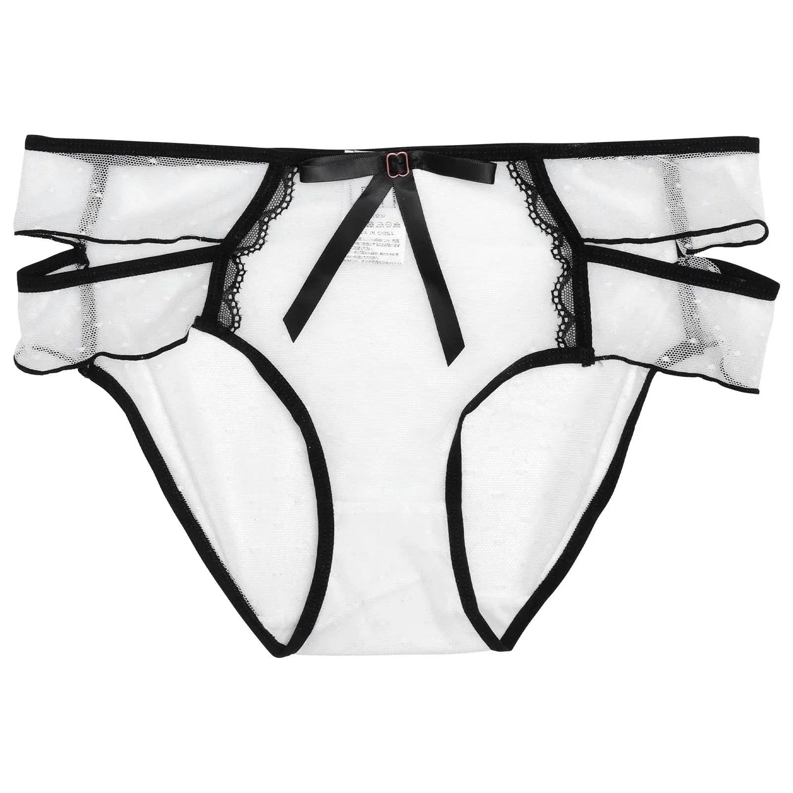 カットシアーハートドットフルバックショーツ単品 - 【公式】247Lingerie