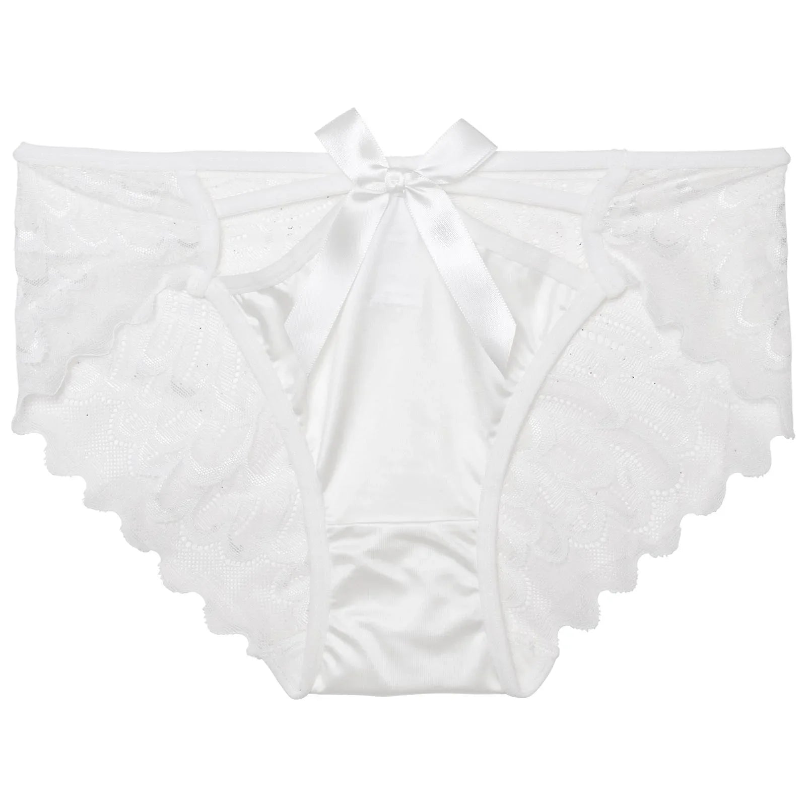 リボンウィングレーシィフルバックショーツ単品 - 【公式】247Lingerie