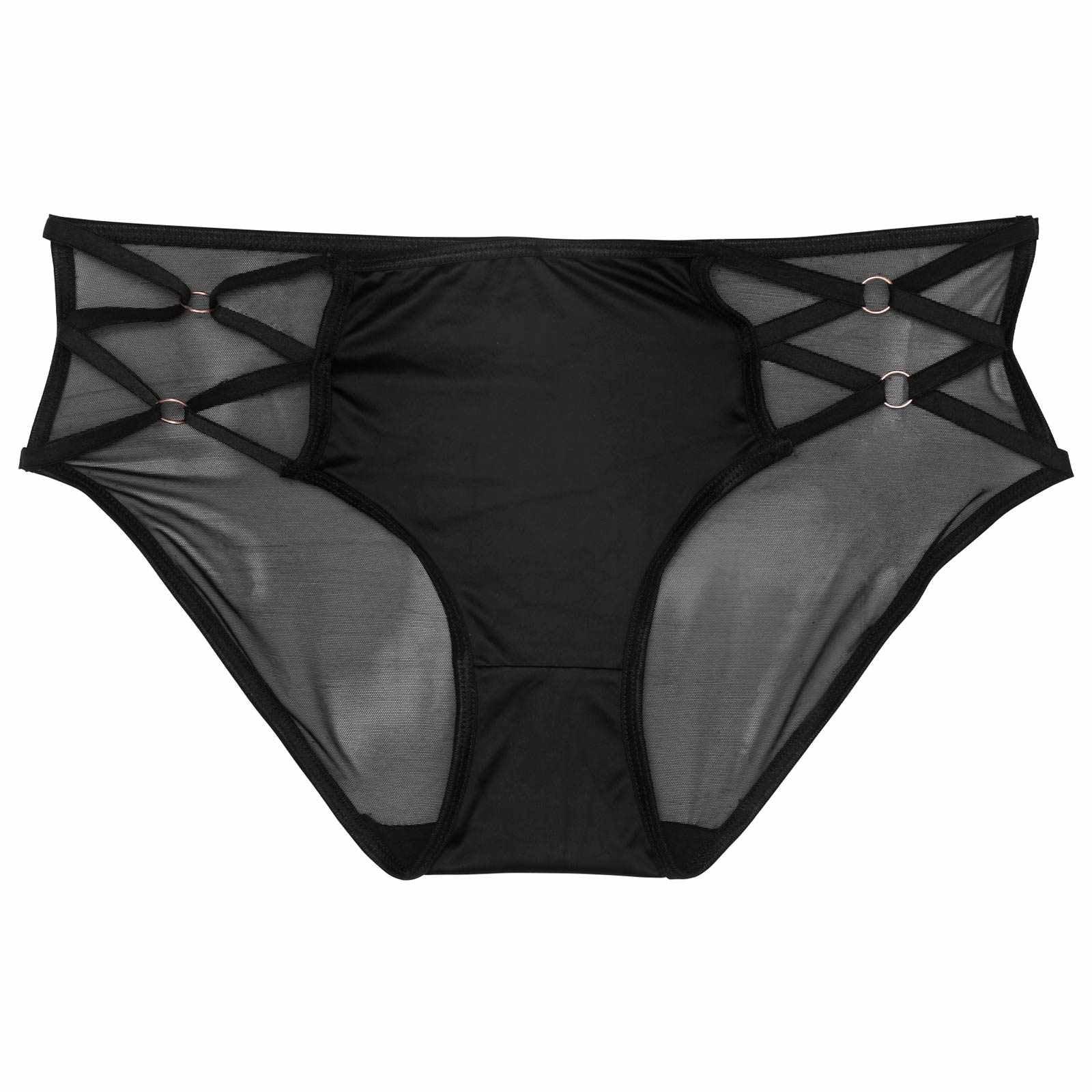 5/22再販!カットアウトレースアップフルバックショーツ単品