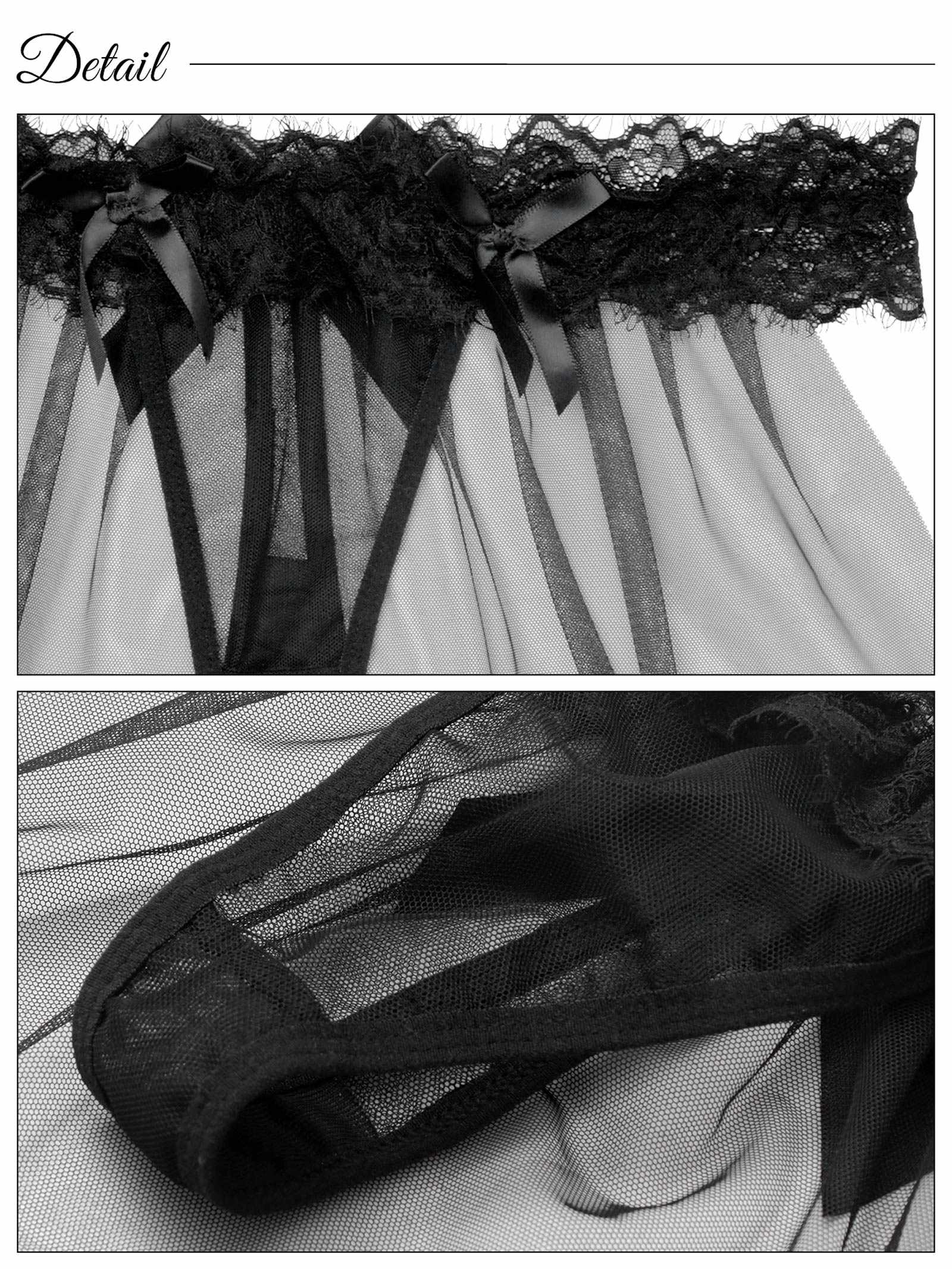 10/13新作!チュールリボンベールTバックショーツ単品