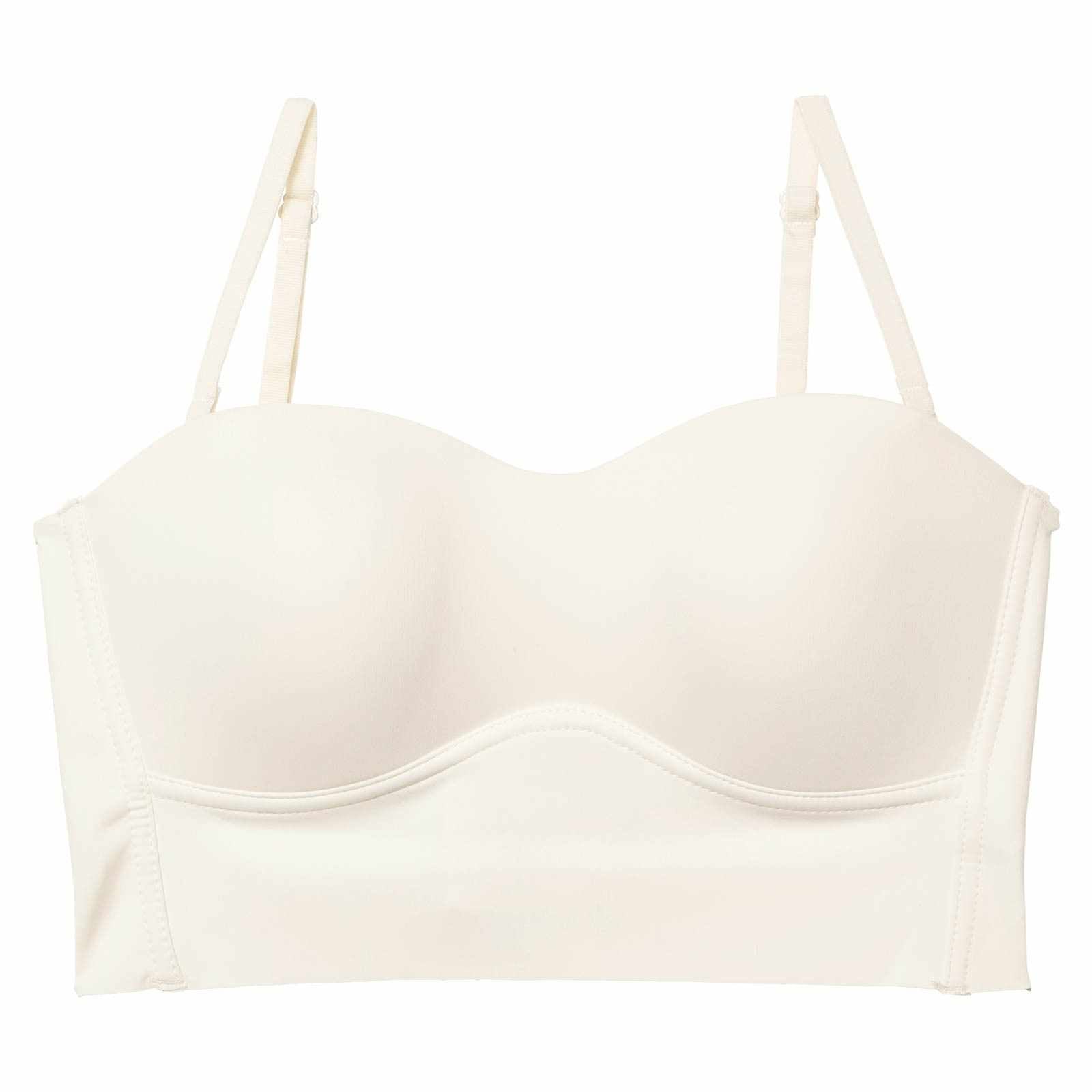 ワンカラーナチュラルチューブトップブラジャー単品