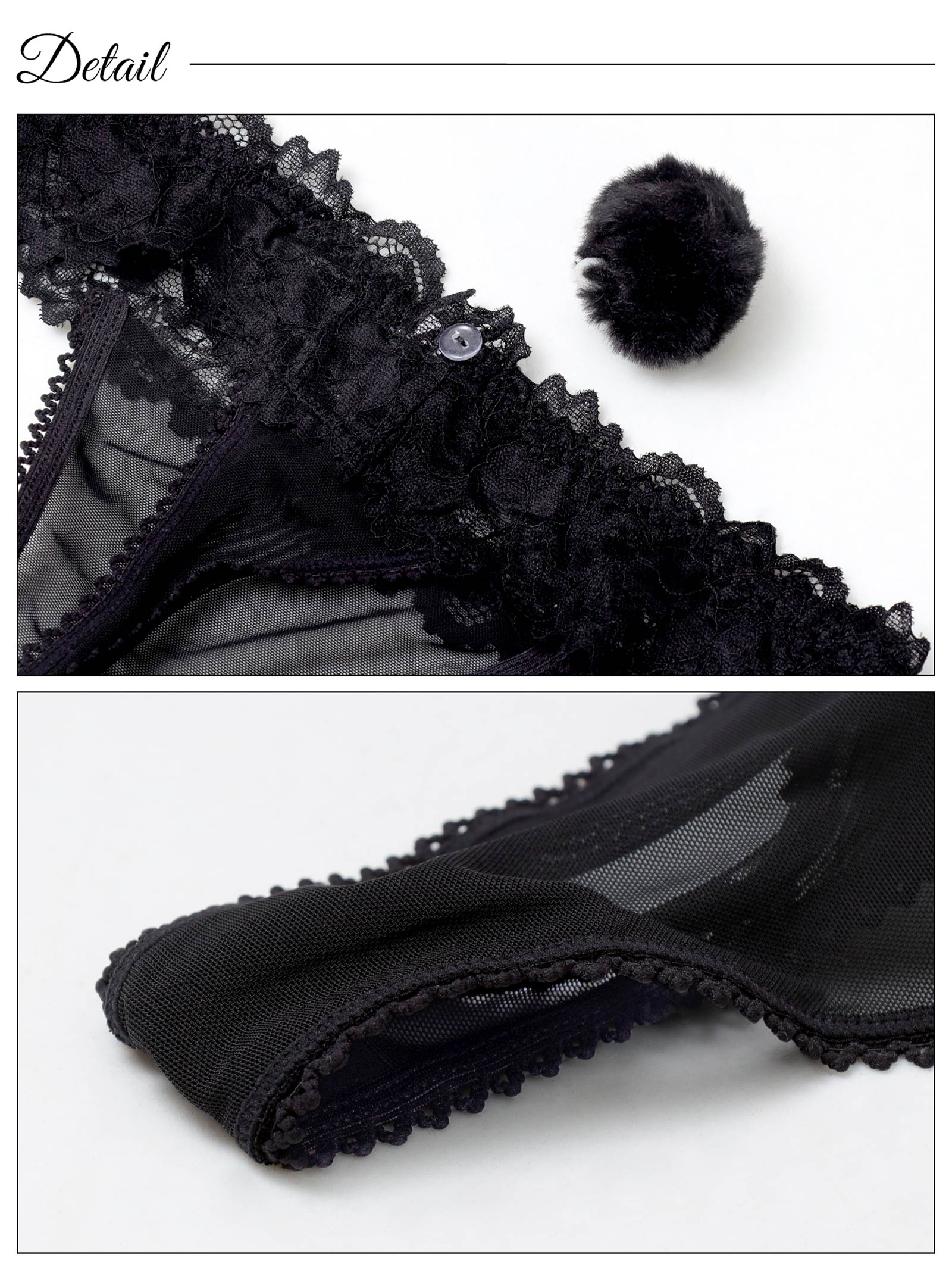 11/5新作!スウィートバニーレースTバックショーツ単品