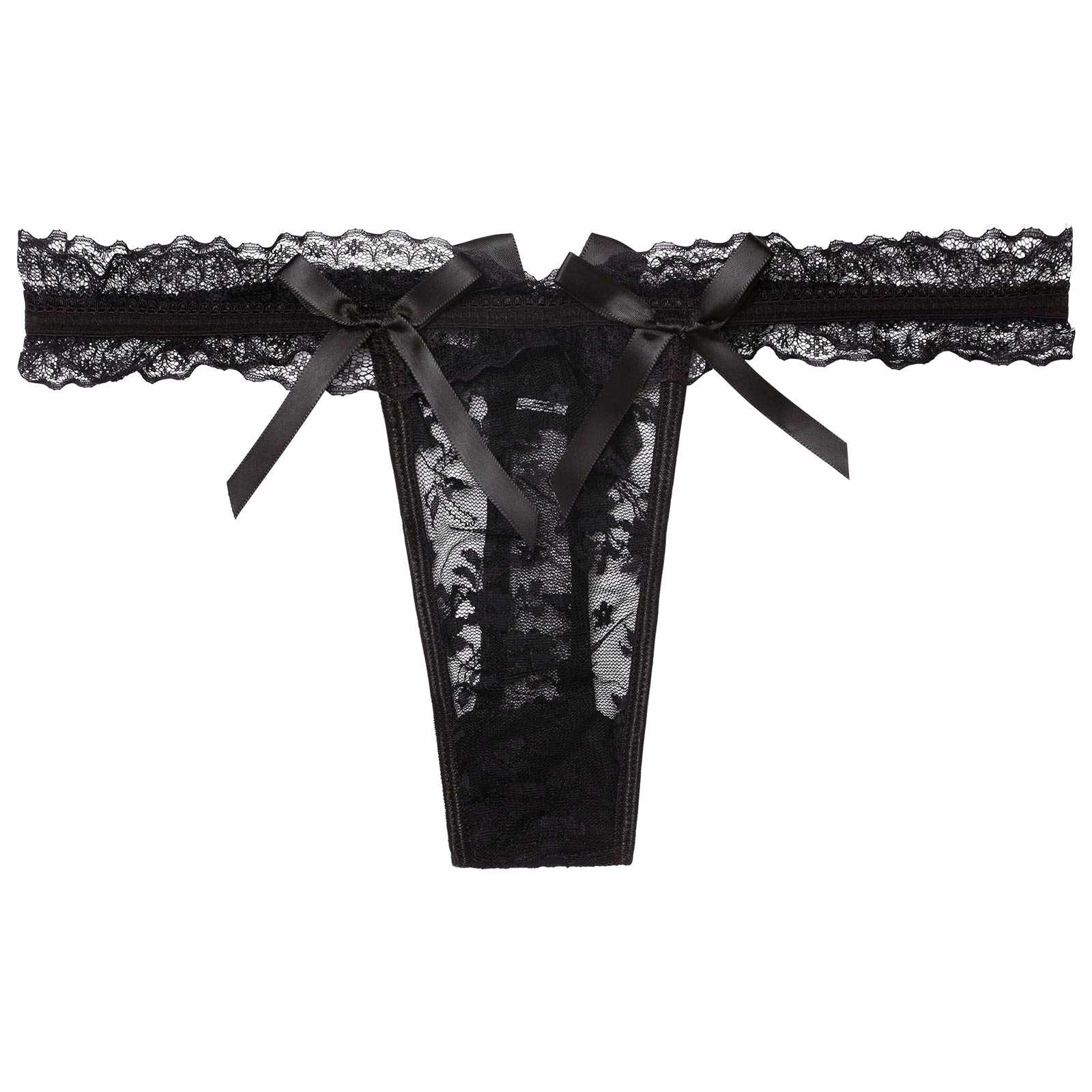 フルーレットレースリボンTバックショーツ単品