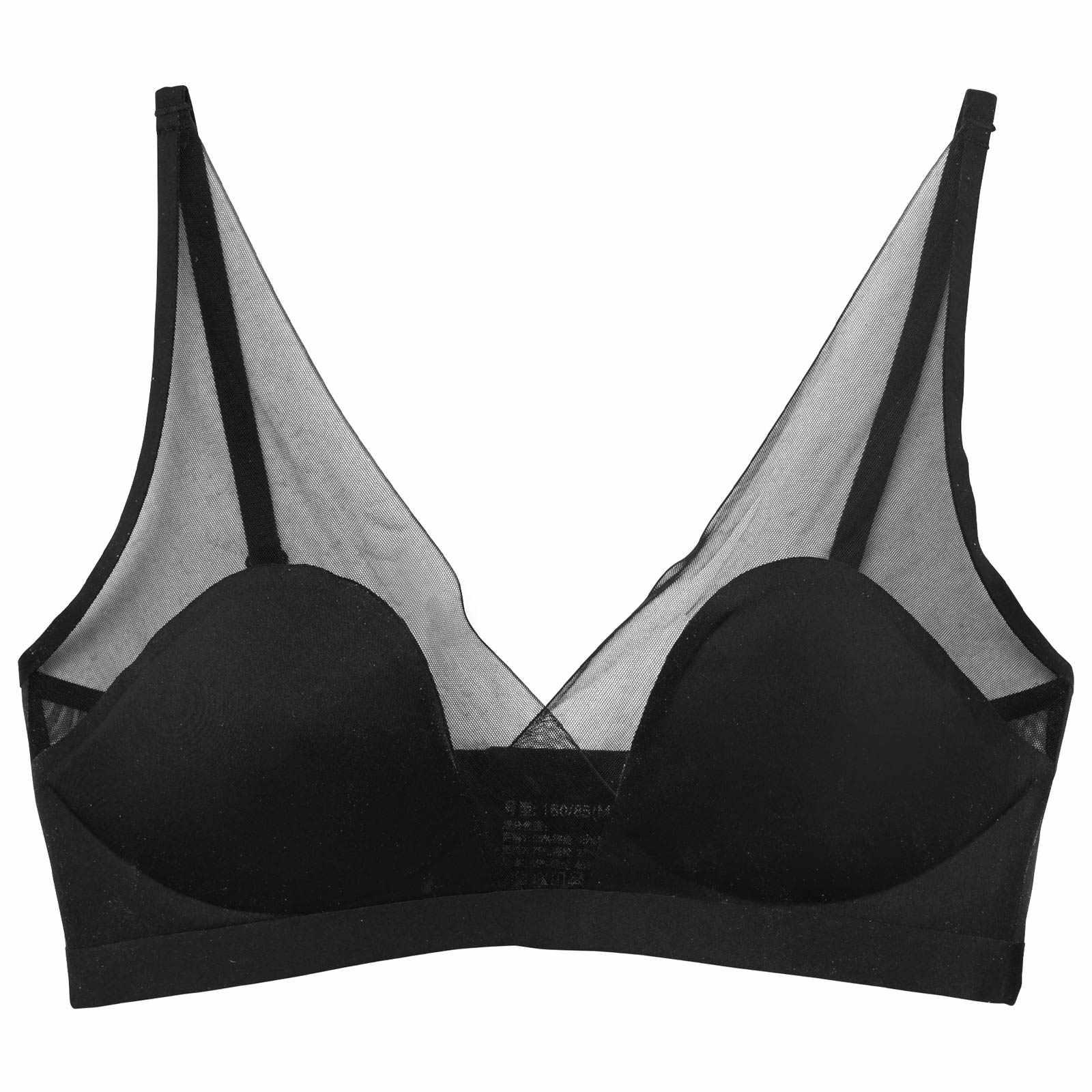 シアーメッシュシームレスブラジャー単品