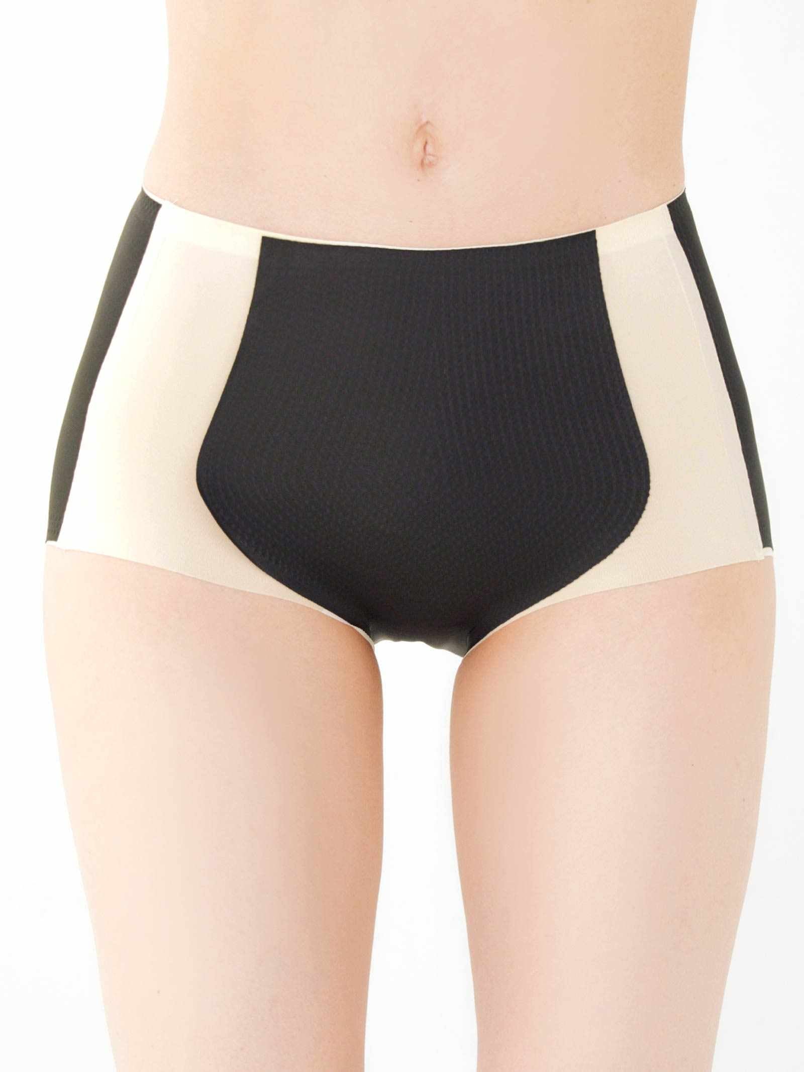 9/10新作!バイカラーノーライン補正ガードル単品