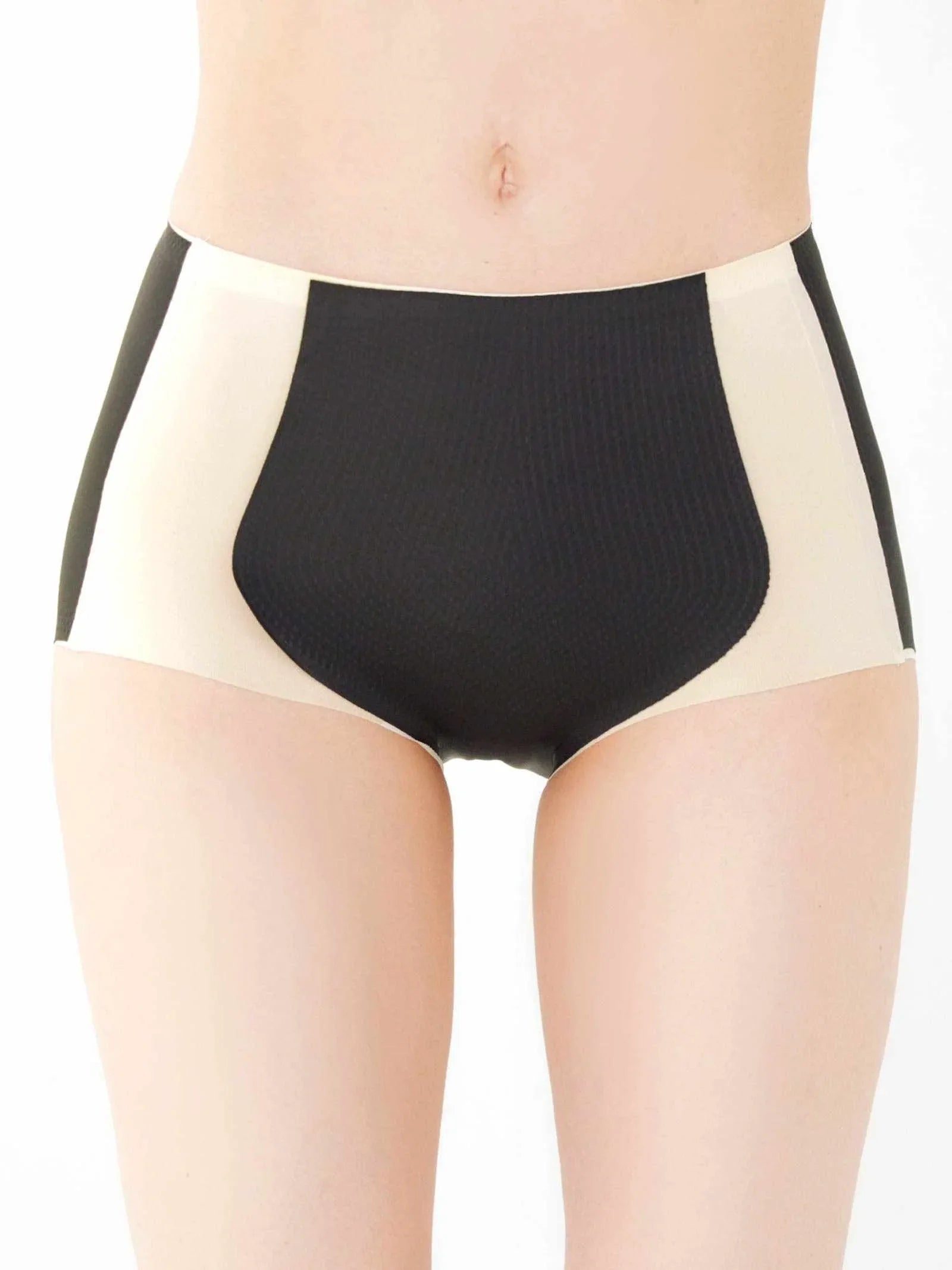 9/10新作!バイカラーノーライン補正ガードル単品