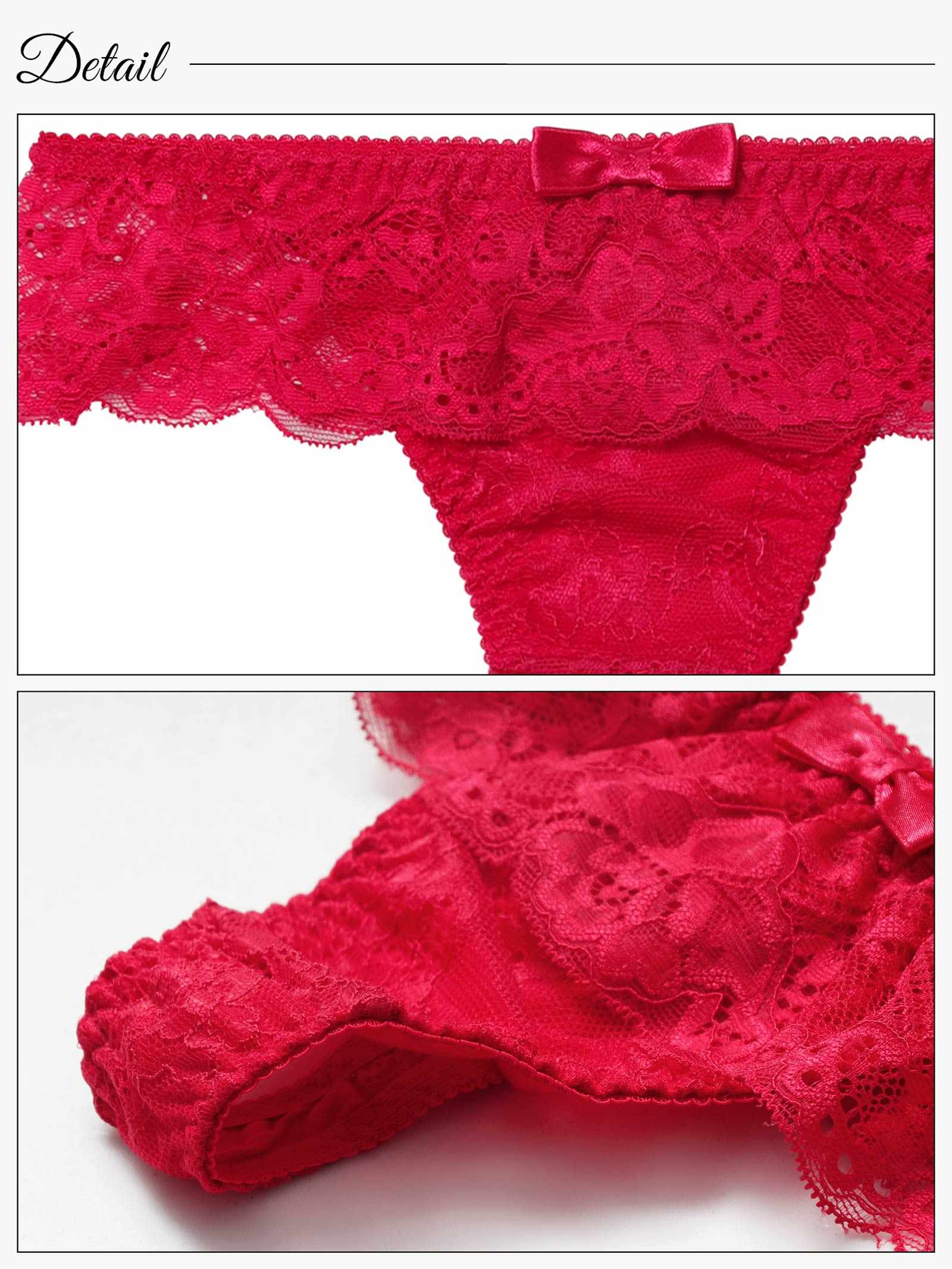 11/10新作!スカラップシアーレースバック透けTバックショーツ単品