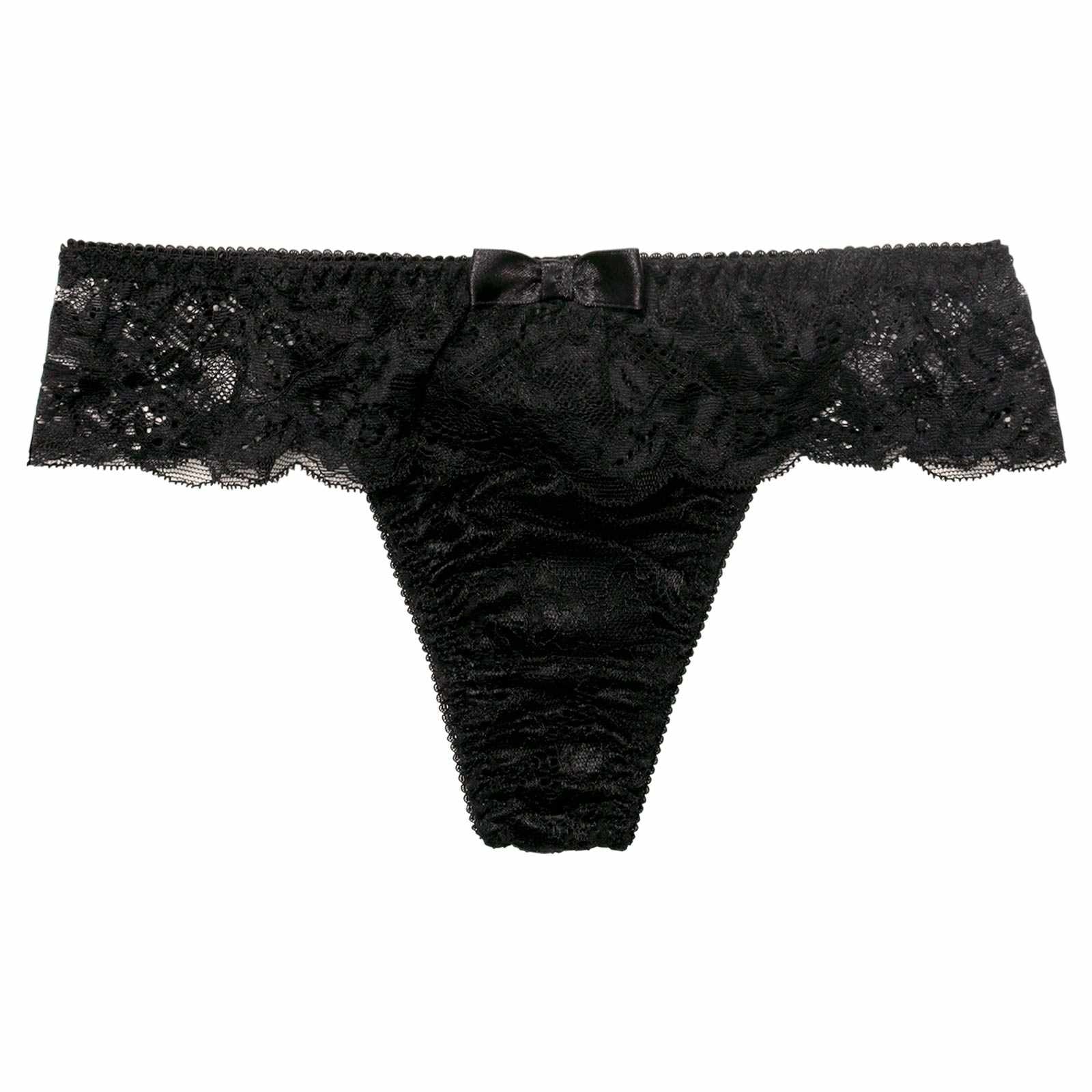 11/10新作!スカラップシアーレースバック透けTバックショーツ単品