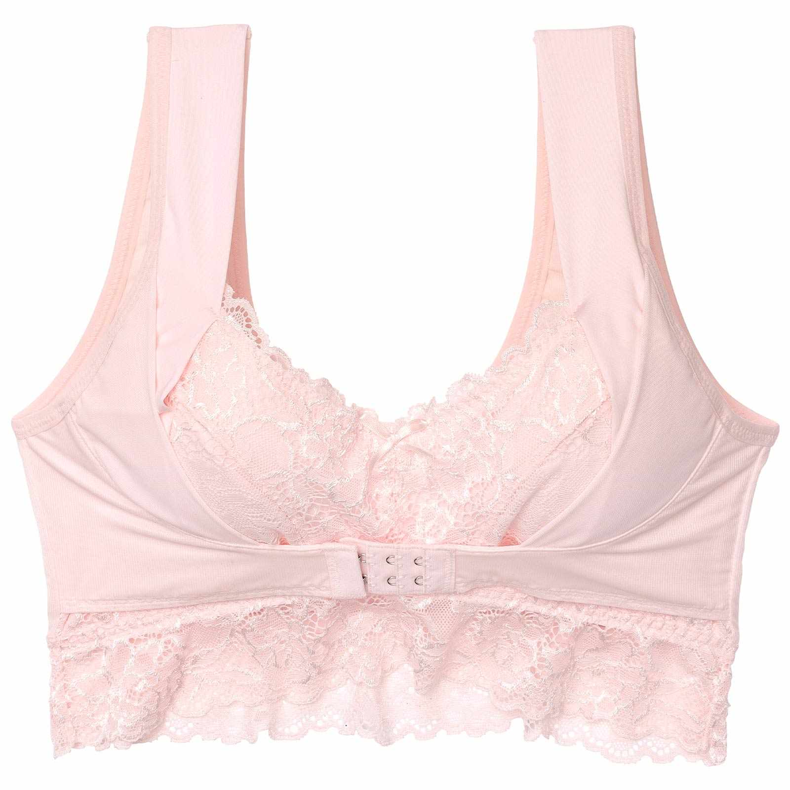 12/16再販!【ノンワイヤー】フロントホック付きドリーミーナイトブラ単品