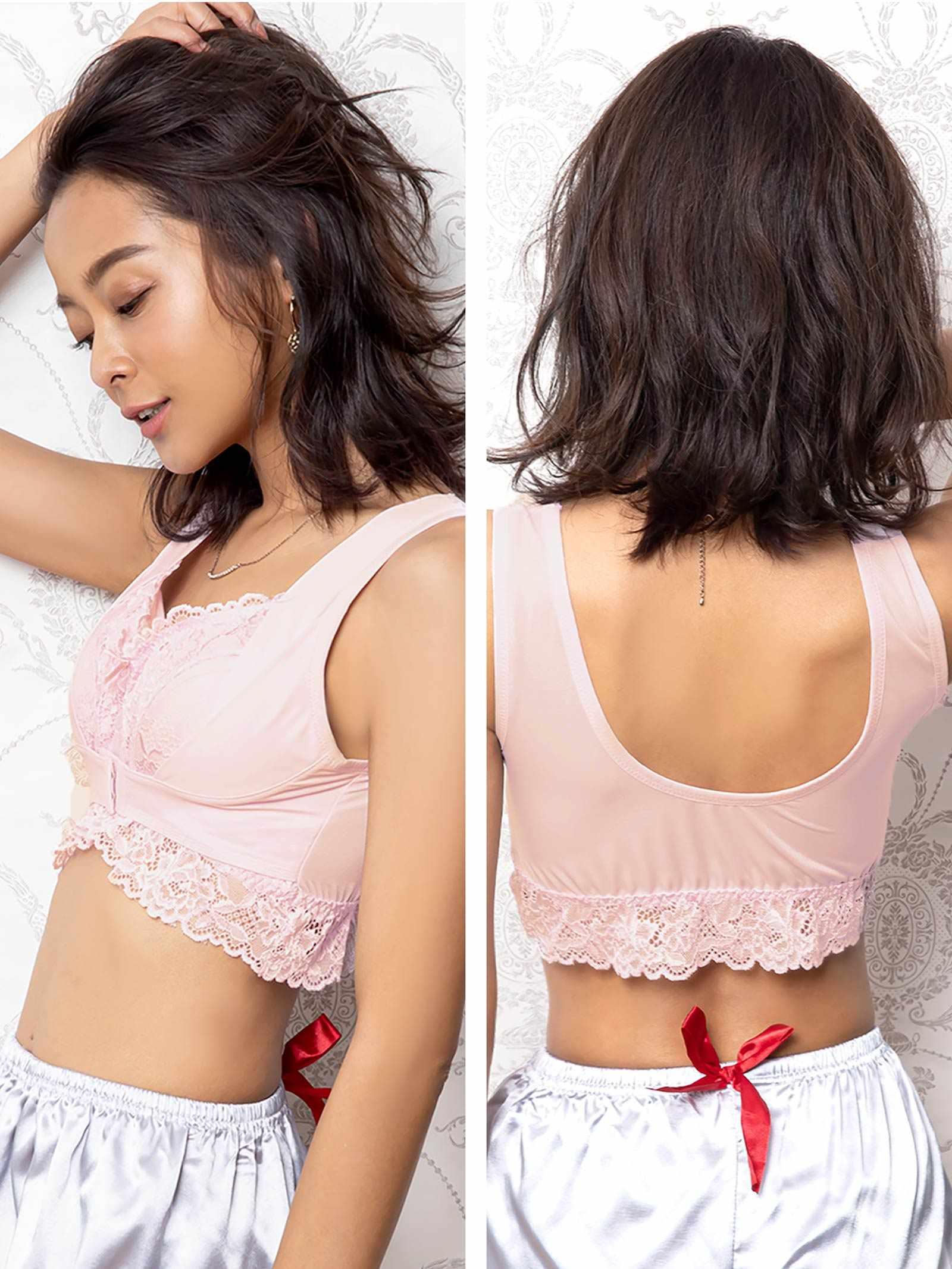 2/3再販!【ノンワイヤー】フロントホック付きドリーミーナイトブラ単品 - 【公式】247Lingerie