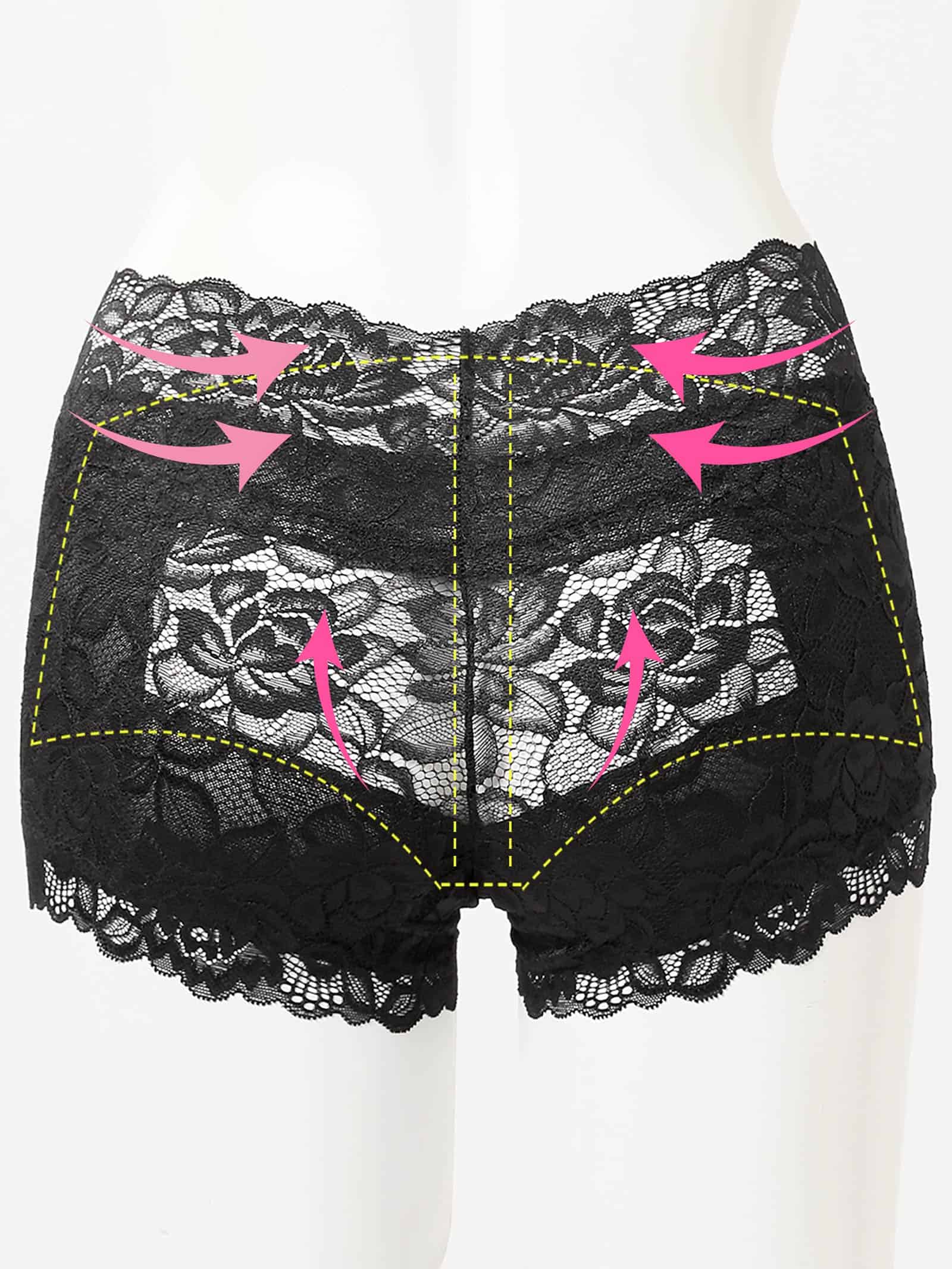2/14再販!クラシック総レース骨盤サポートパンツ単品/補正下着 - 【公式】247Lingerie