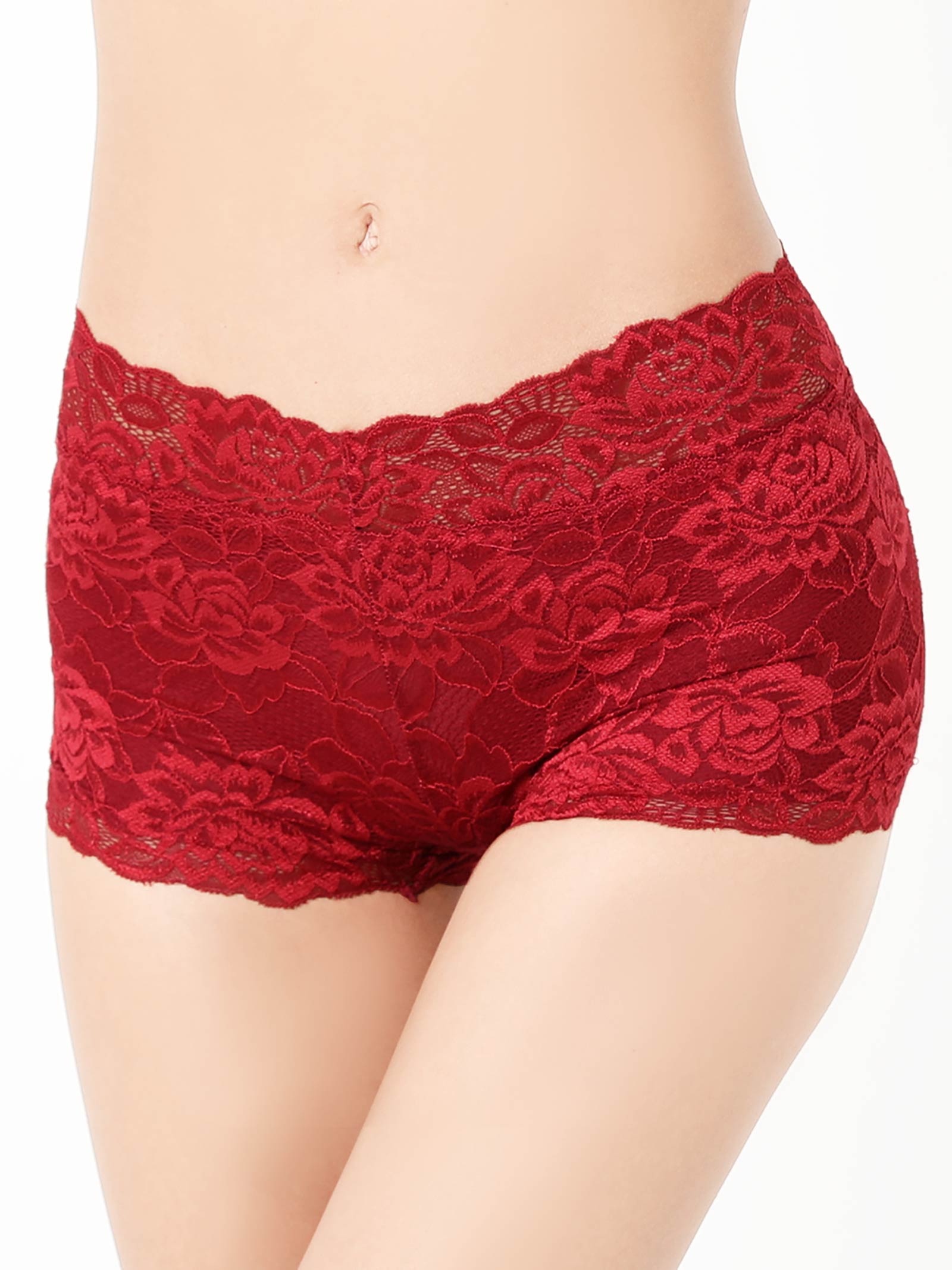 12/25再販!クラシック総レース骨盤サポートパンツ単品/補正下着