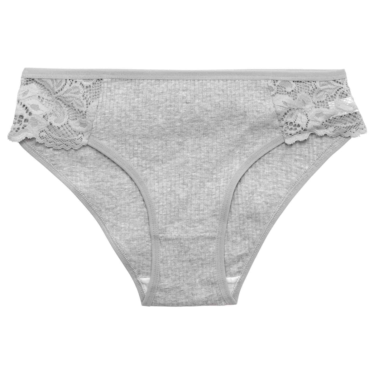 9/18新作!リブサイドレースフルバックショーツ単品