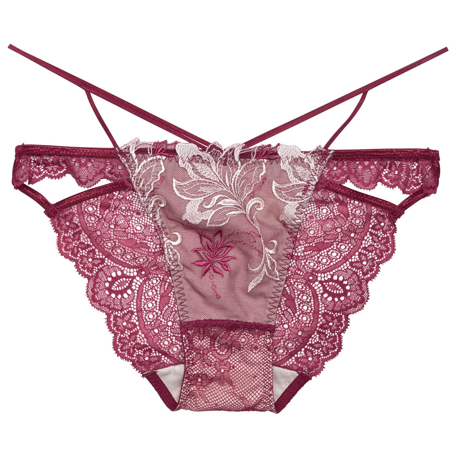 【Reinest】グロリアスリッチボタニカルバック透け選べるショーツ