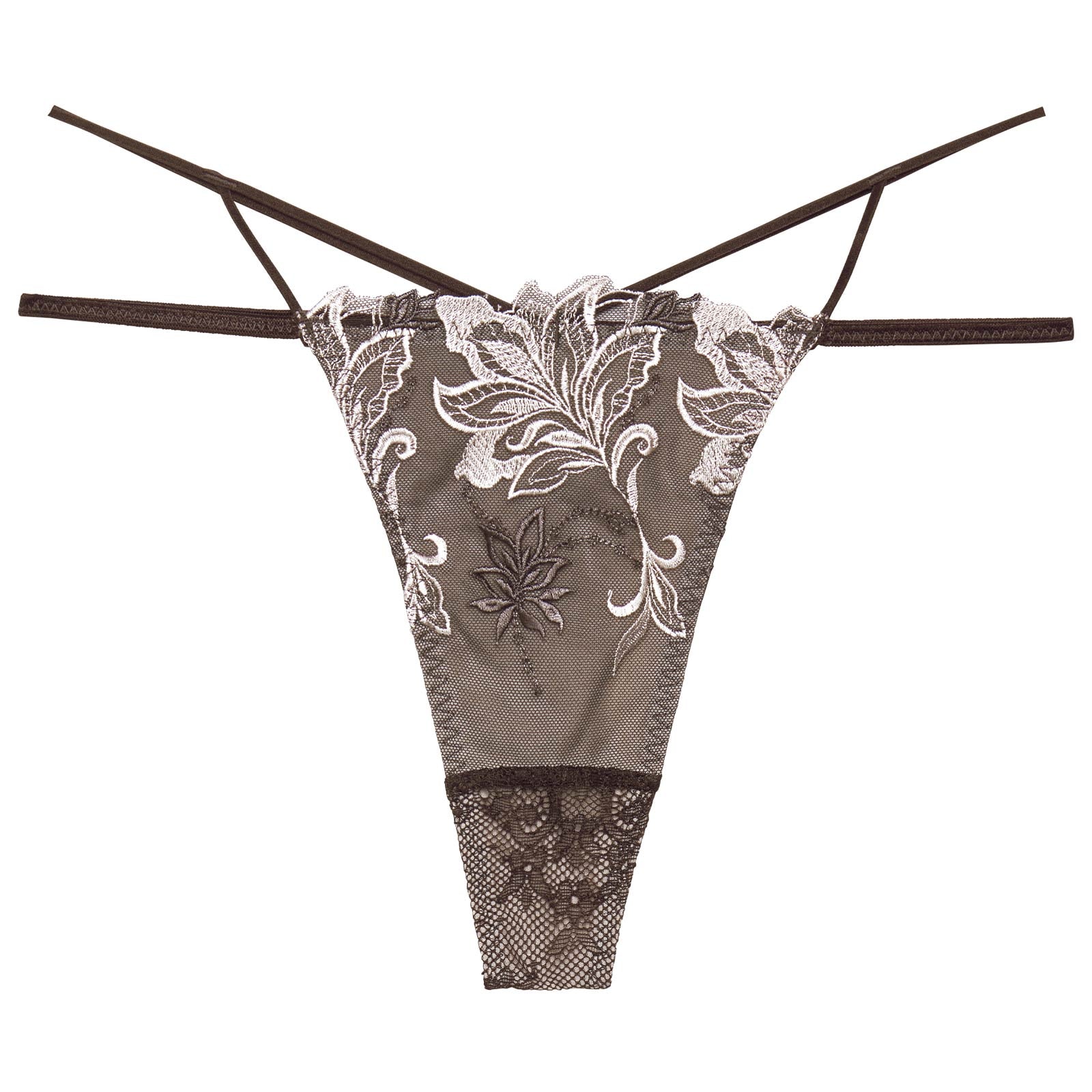 【Reinest】グロリアスリッチボタニカルバック透け選べるショーツ