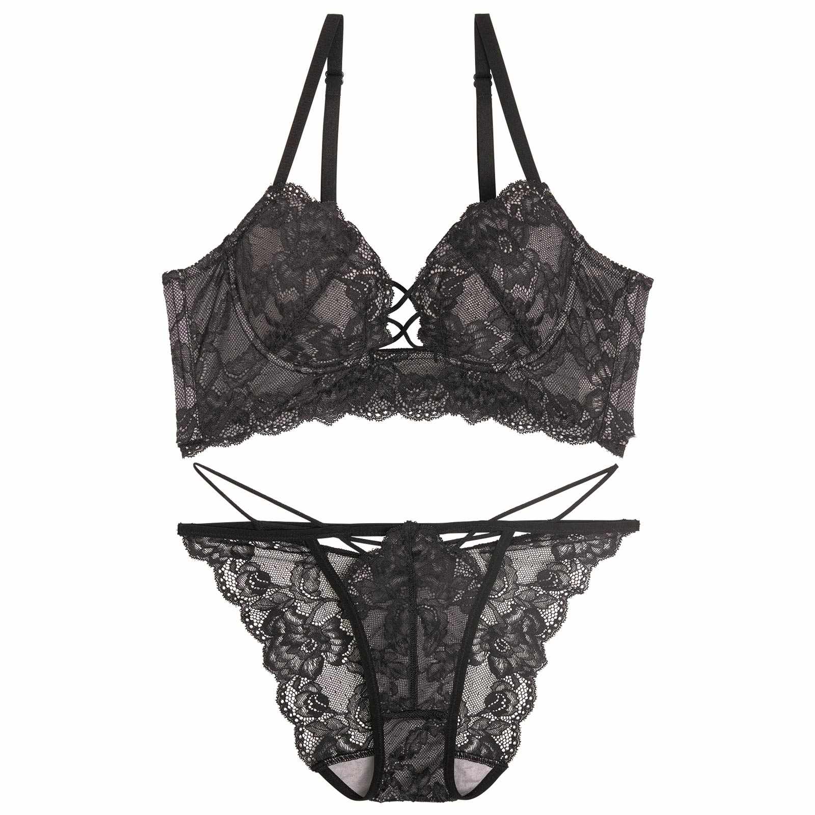 11/27再販!【Reinest】ダークヴィーナスコード背中魅せブラジャー&バック透けフルバックショーツ