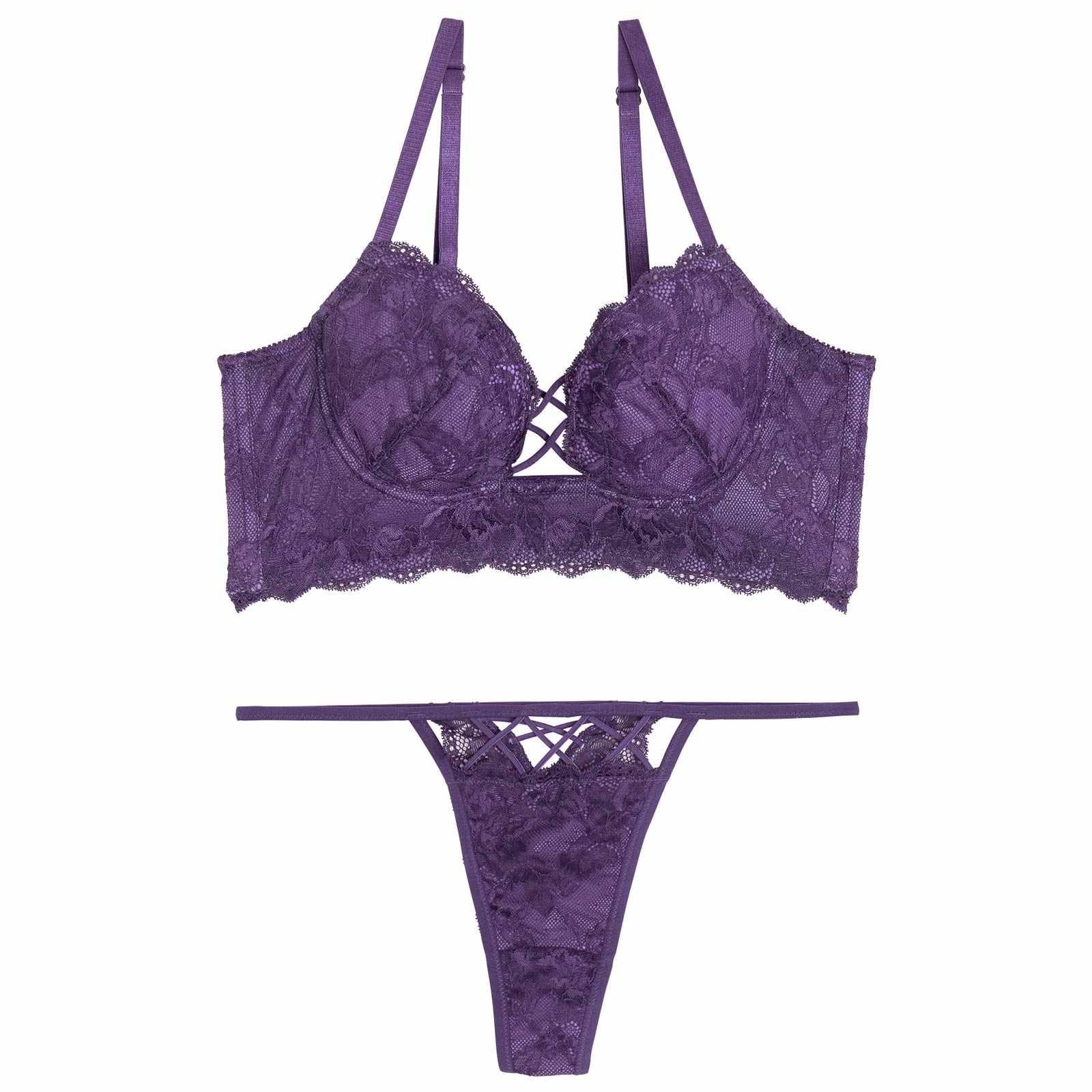 【Reinest】ダークヴィーナスコード背中魅せブラジャー&バック透けTバックショーツ - 【公式】247Lingerie