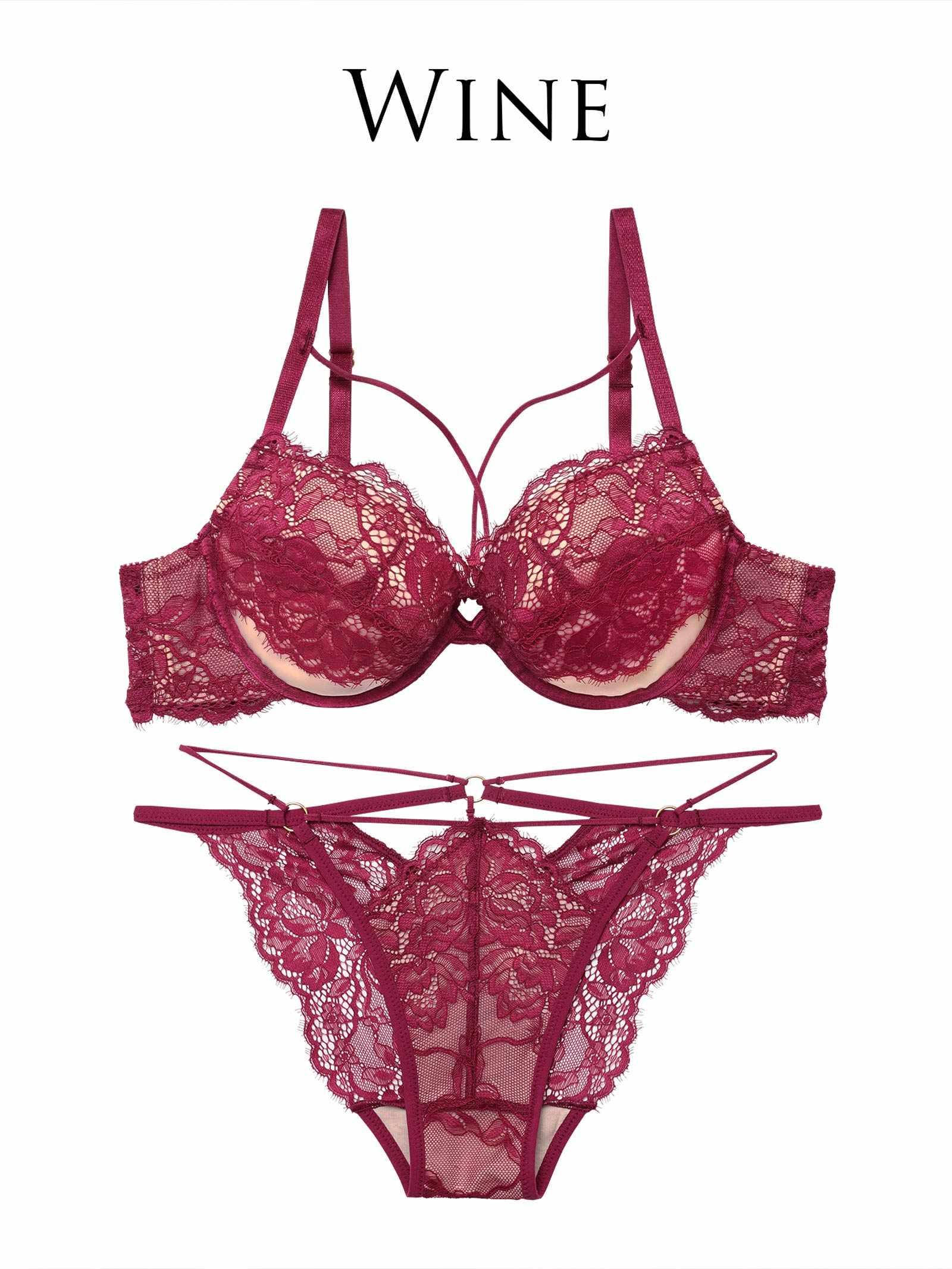 2/13新作!【Reinest】アグレアーブルレースコードブラジャー&バック透けフルバックショーツ