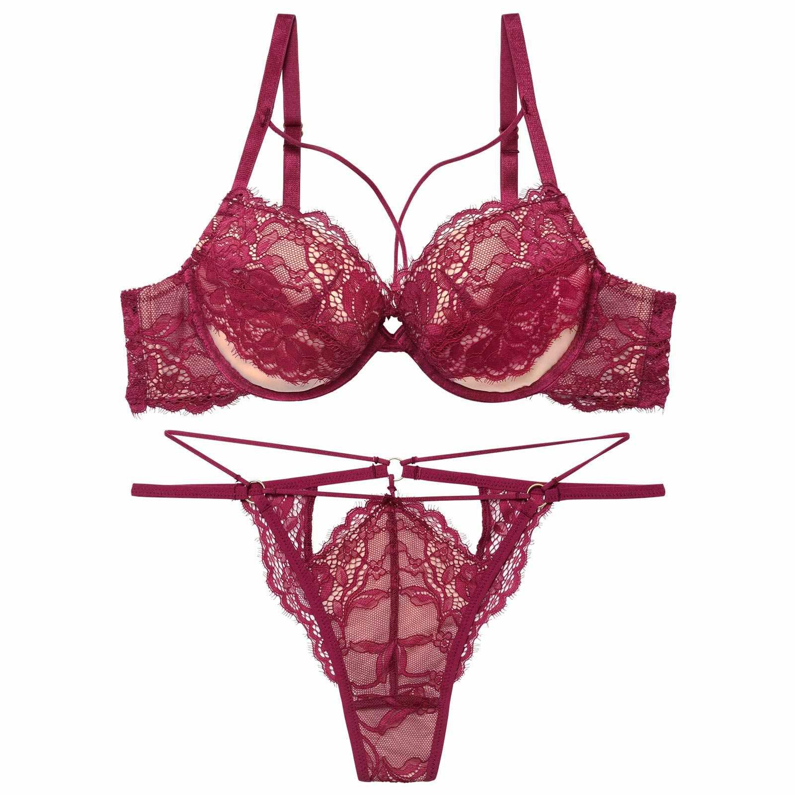 2/13新作!【Reinest】アグレアーブルレースコードブラジャー&バック透けTバックショーツ