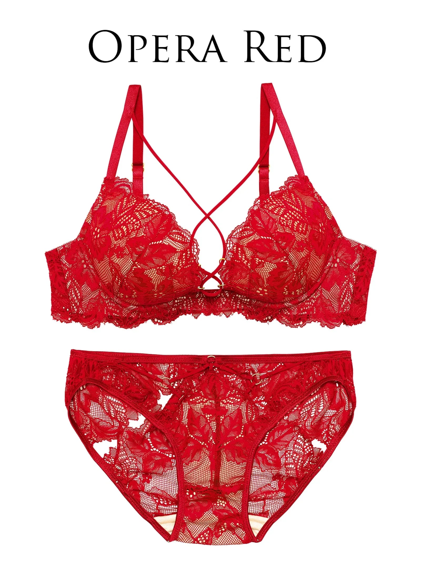 1/29再販!【Reinest】スピンドルレーシィカットブラジャー&バック透けフルバックショーツ - 【公式】247Lingerie