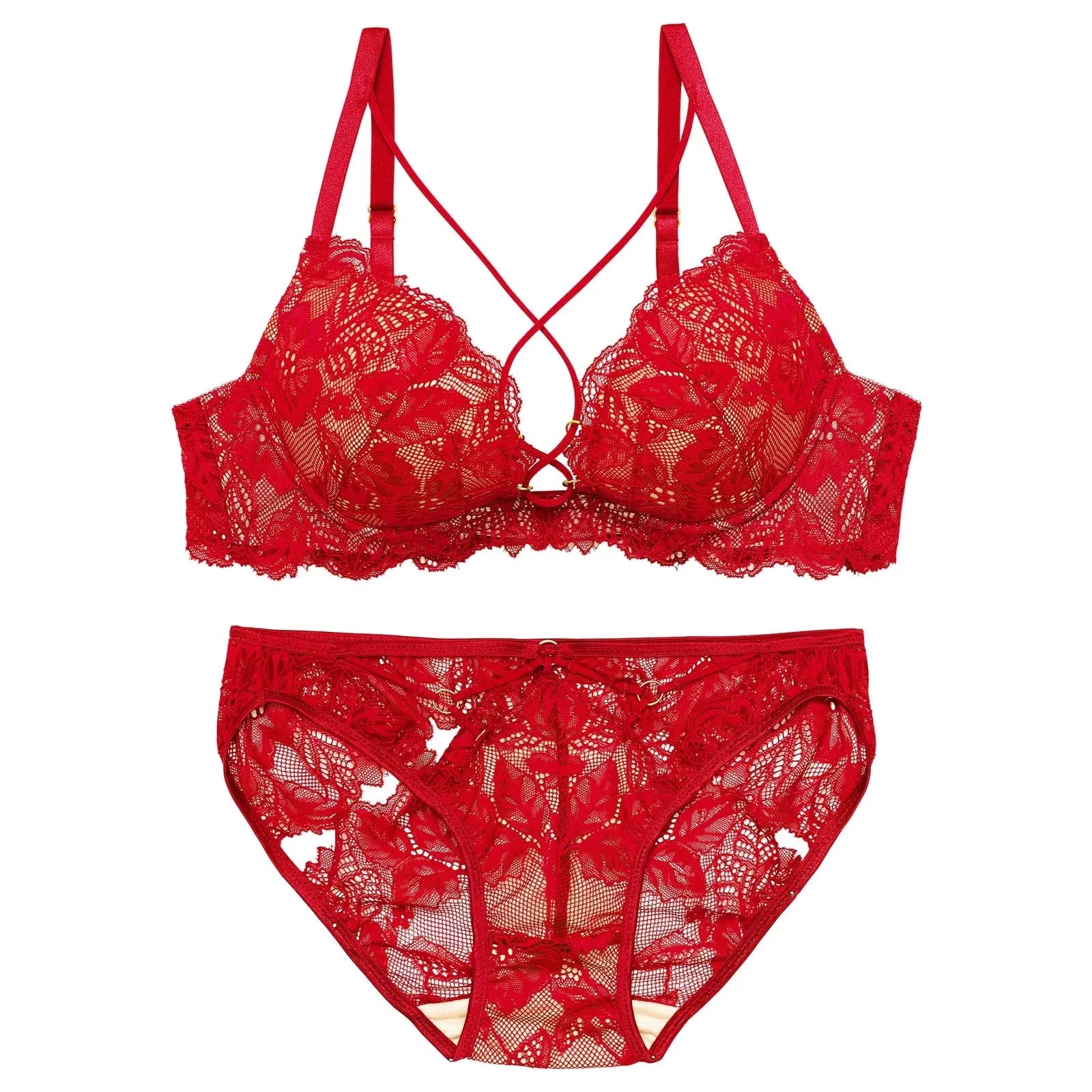 1/29再販!【Reinest】スピンドルレーシィカットブラジャー&バック透けフルバックショーツ - 【公式】247Lingerie