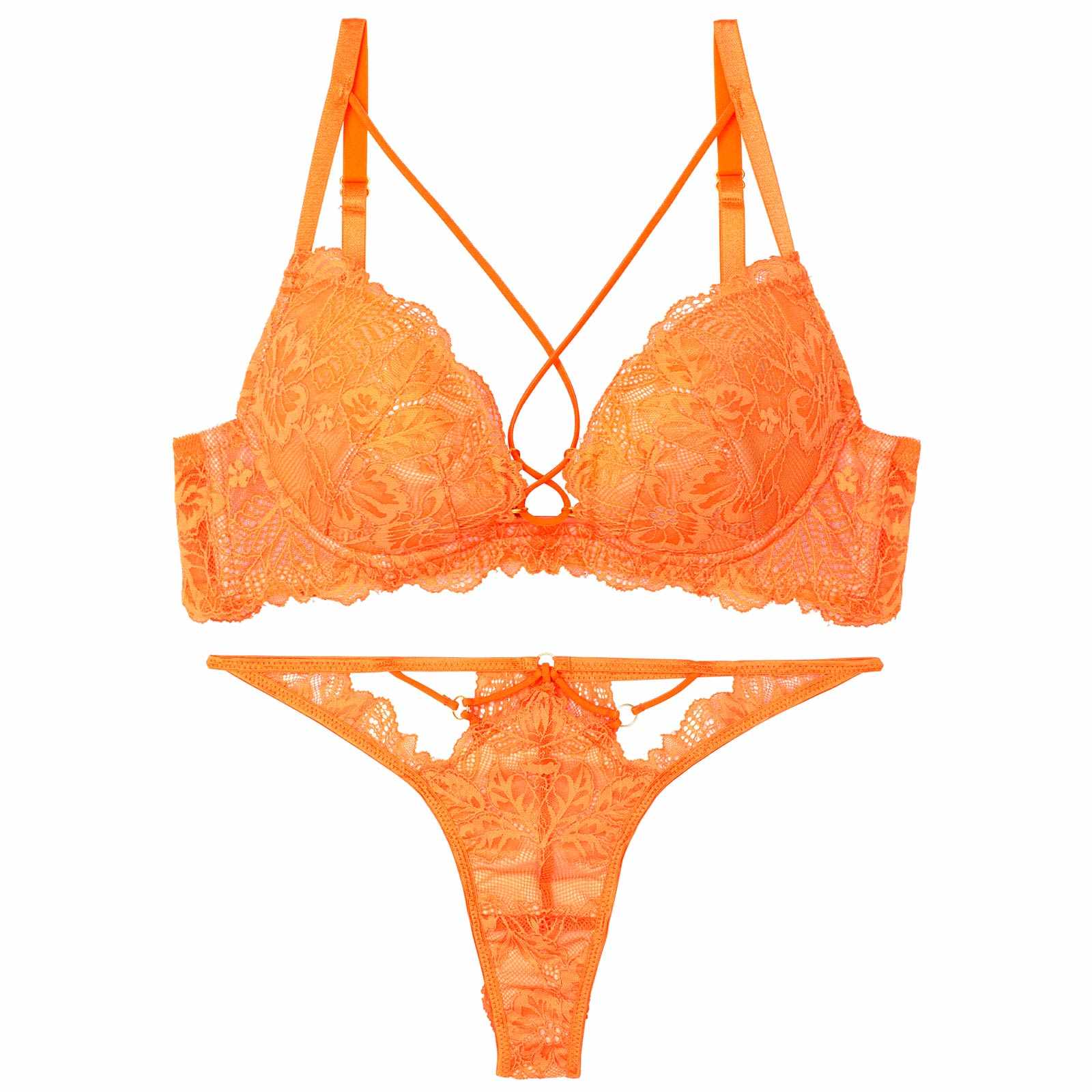 【永尾まりや着用】【Reinest】スピンドルレーシィカットブラジャー&バック透けTバックショーツ